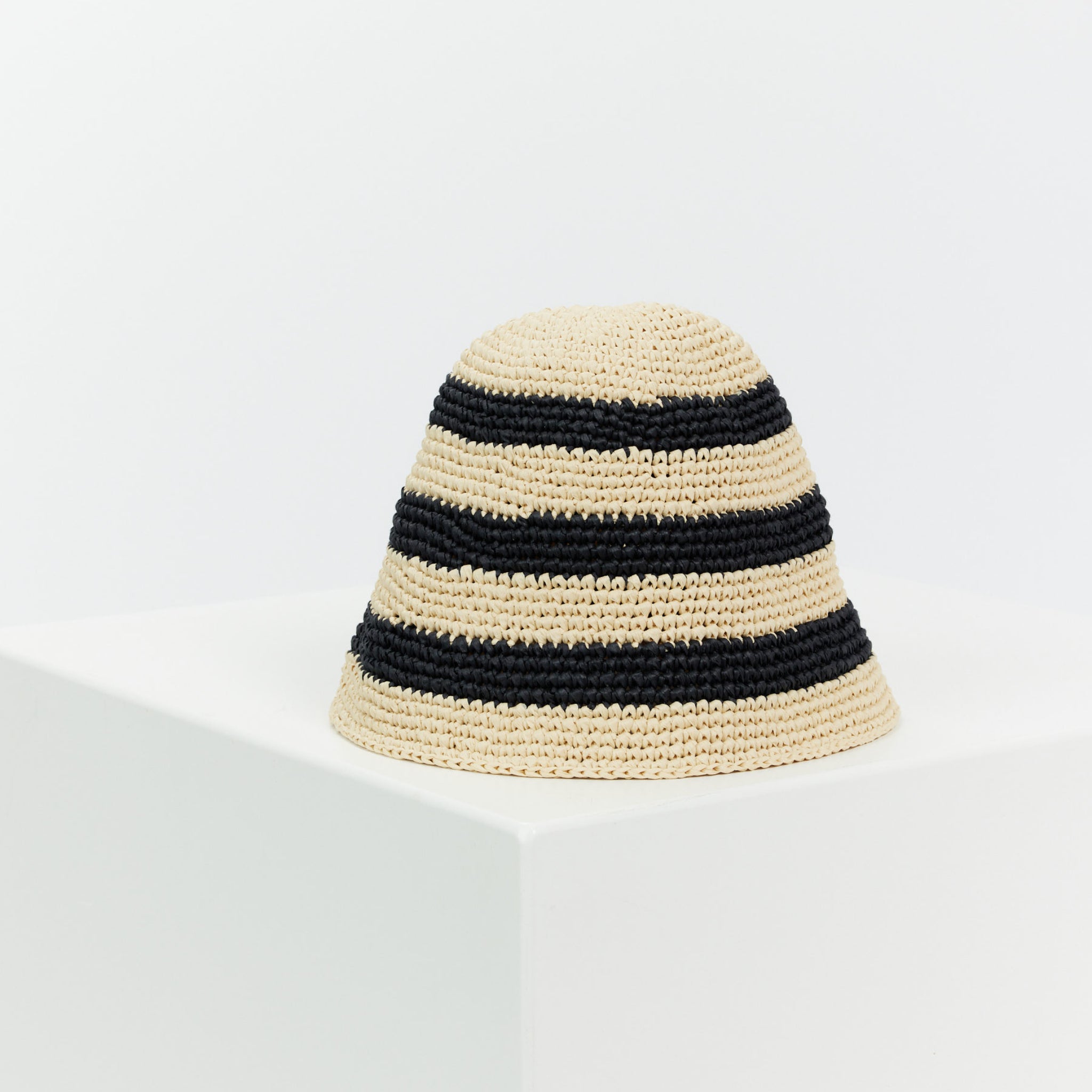 Espadrij l´originale Bucket Hat "RAPHIA HAT STRIPES"