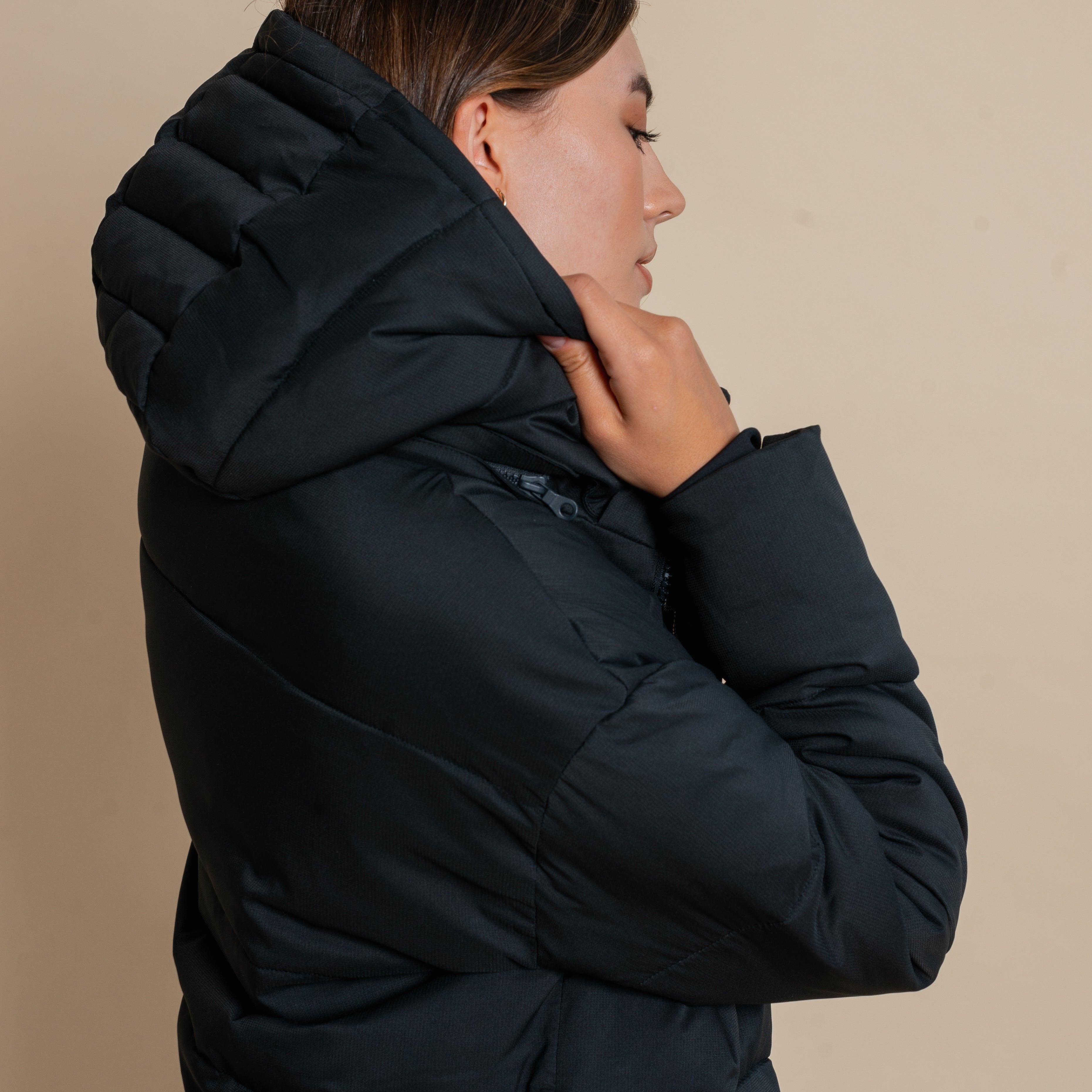 Girlfriend Collective Puffer Jacket "Long"