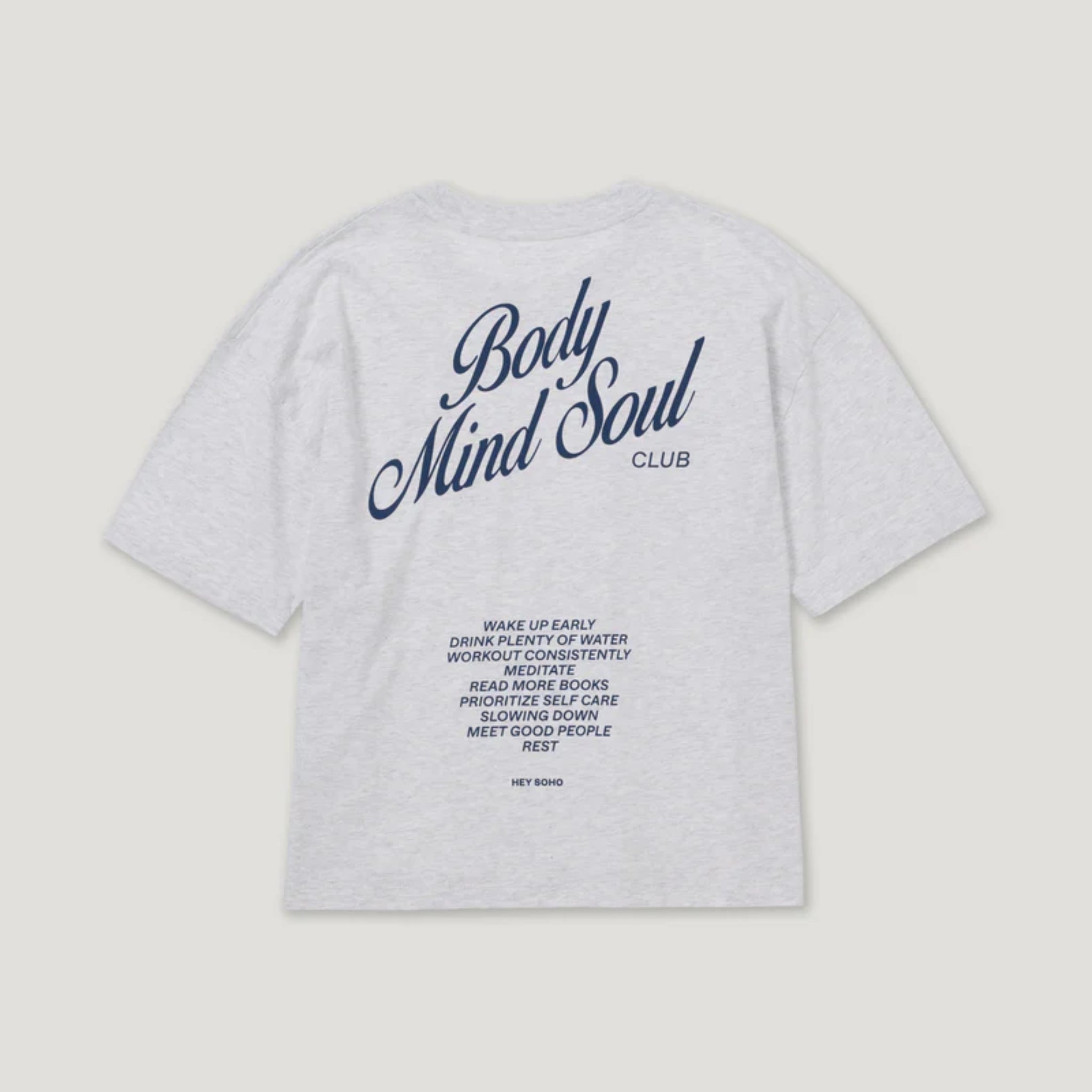 hey soho T-Shirt "BODY MIND SOUL"