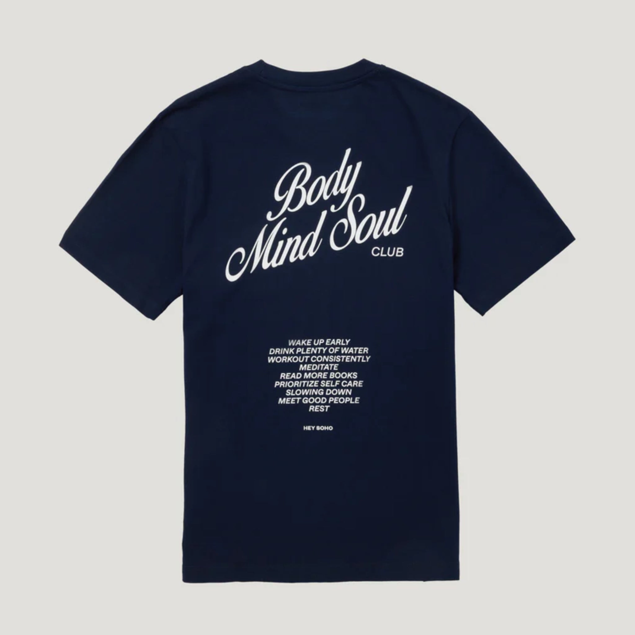 hey soho T-Shirt "BODY MIND SOUL"