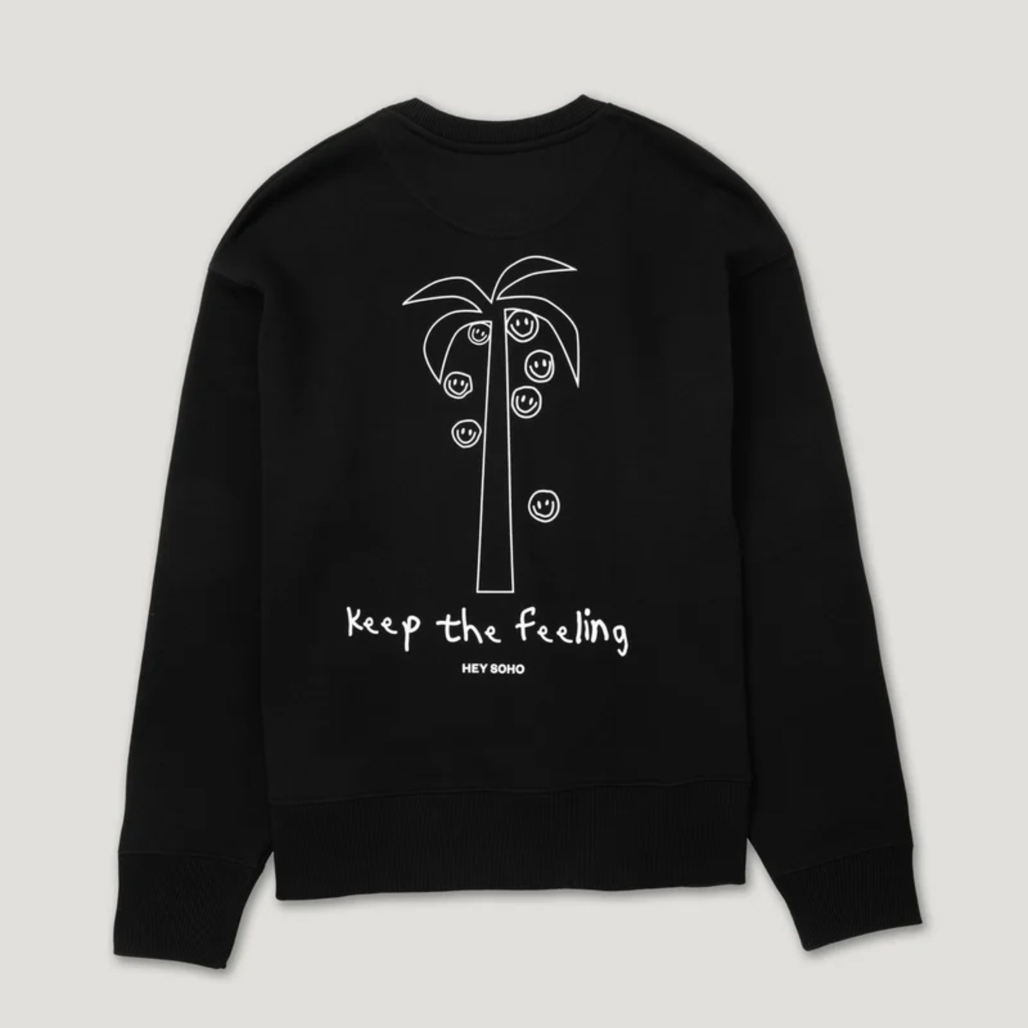 hey soho Sweater "Keep the feeling"