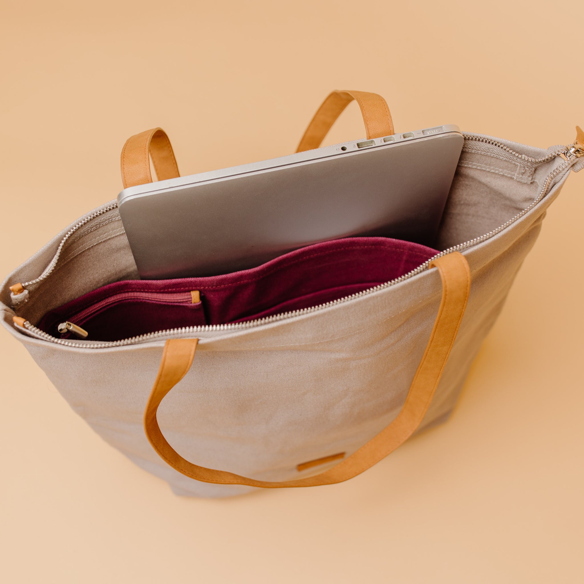 Fitz & Huxley Shopper "TOTE" concrete