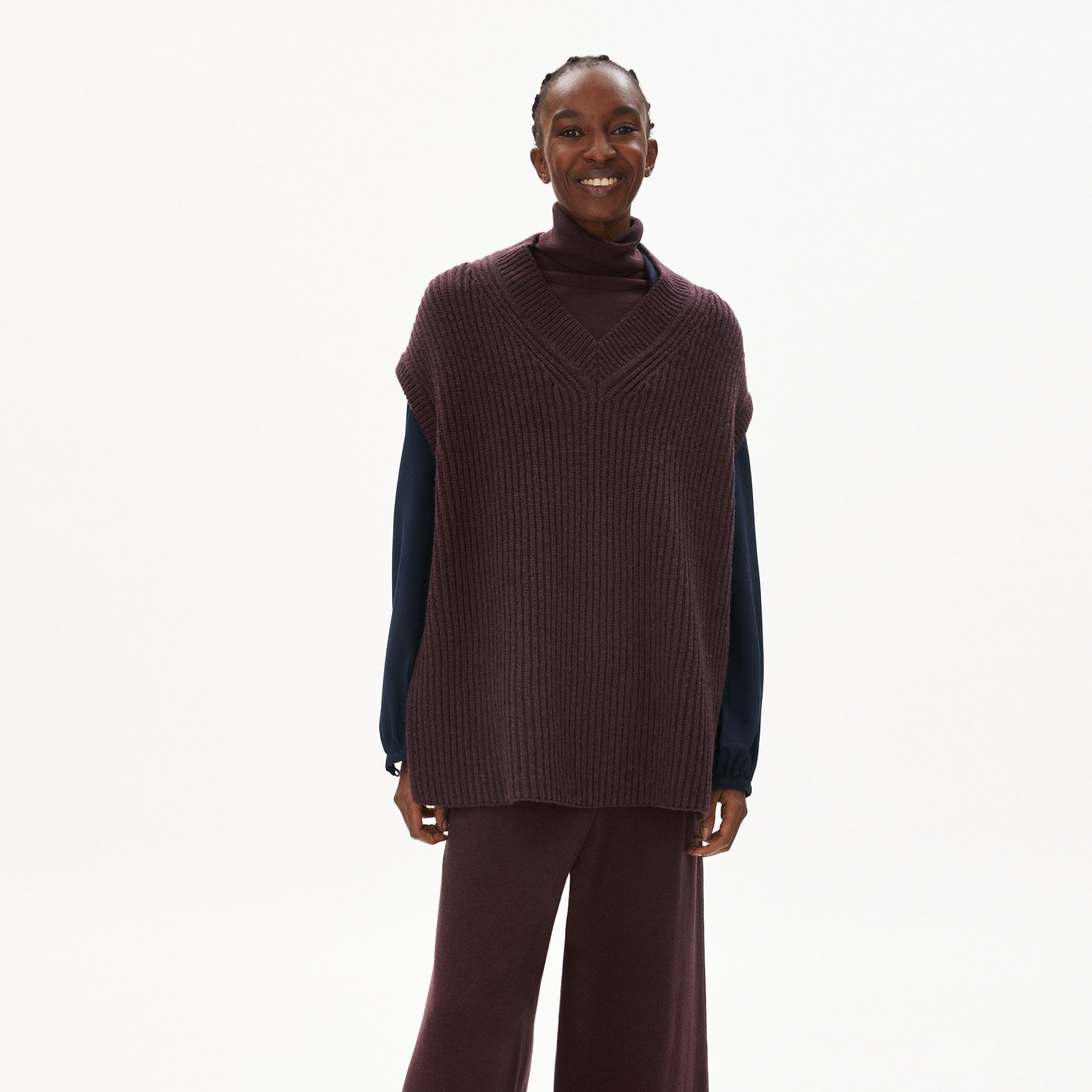 ARMEDANGELS Damen Oversize Pullunder "VIAA RECYCLED WOOL"