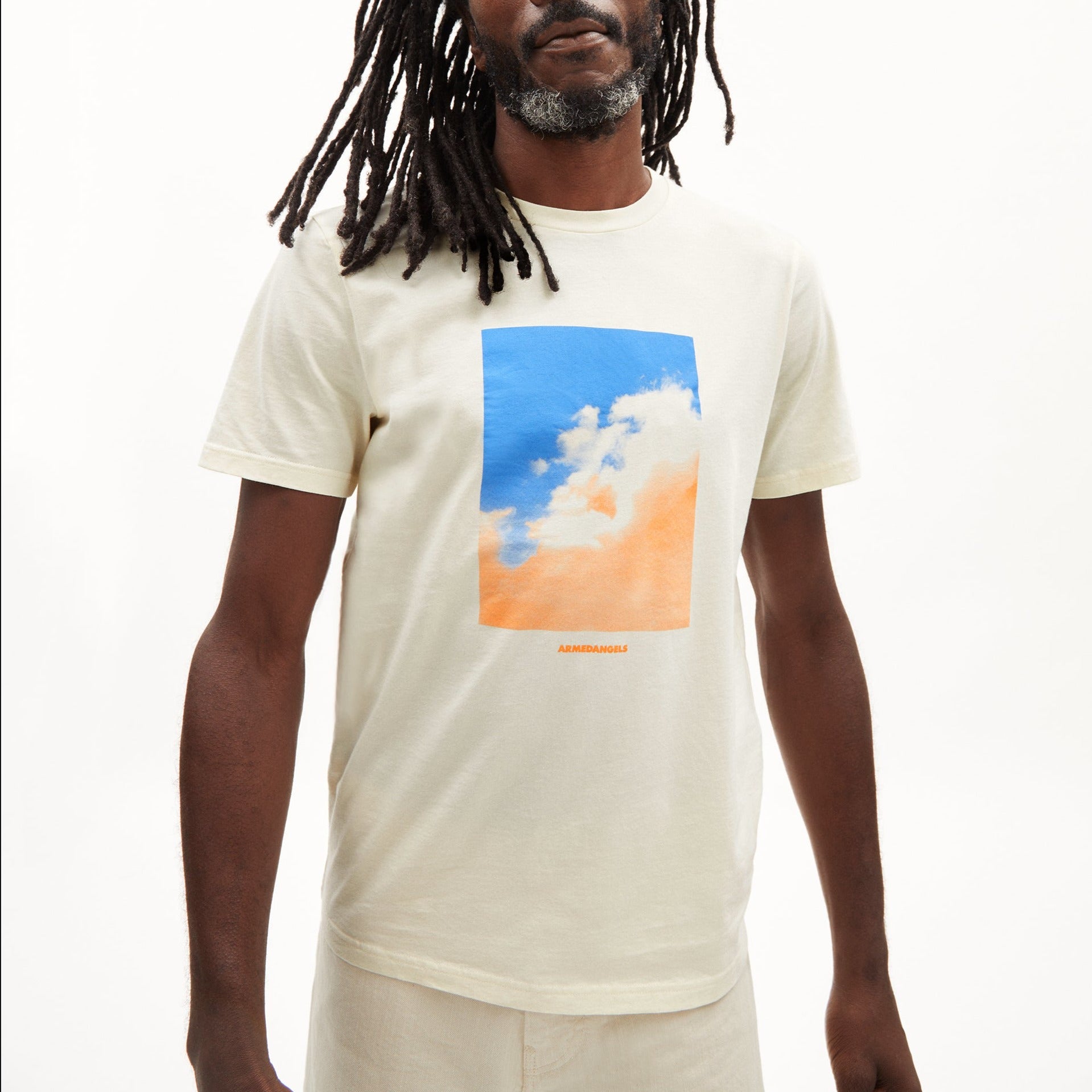 ARMEDANGELS T-Shirt "JAAMES SUMMER SKY"