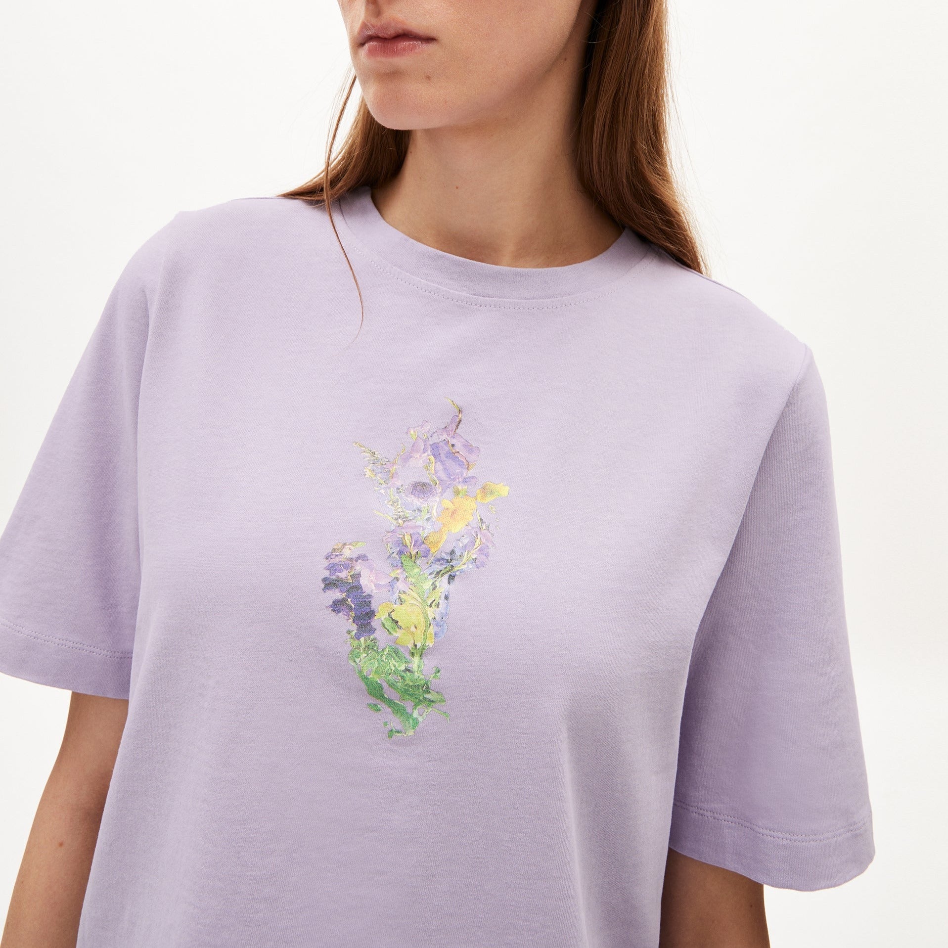 ARMEDANGELS T-Shirt "LAYAA MELTED FLOWER"