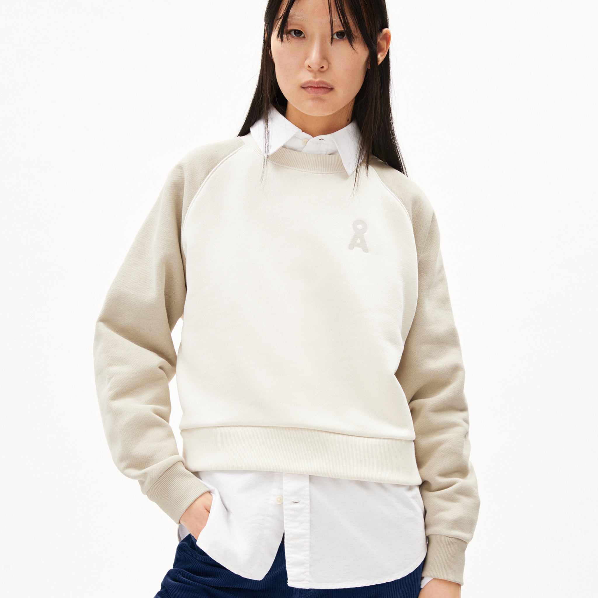 ARMEDANGELS Damen Sweatshirt "AALLY GAL COLORBLOCK"