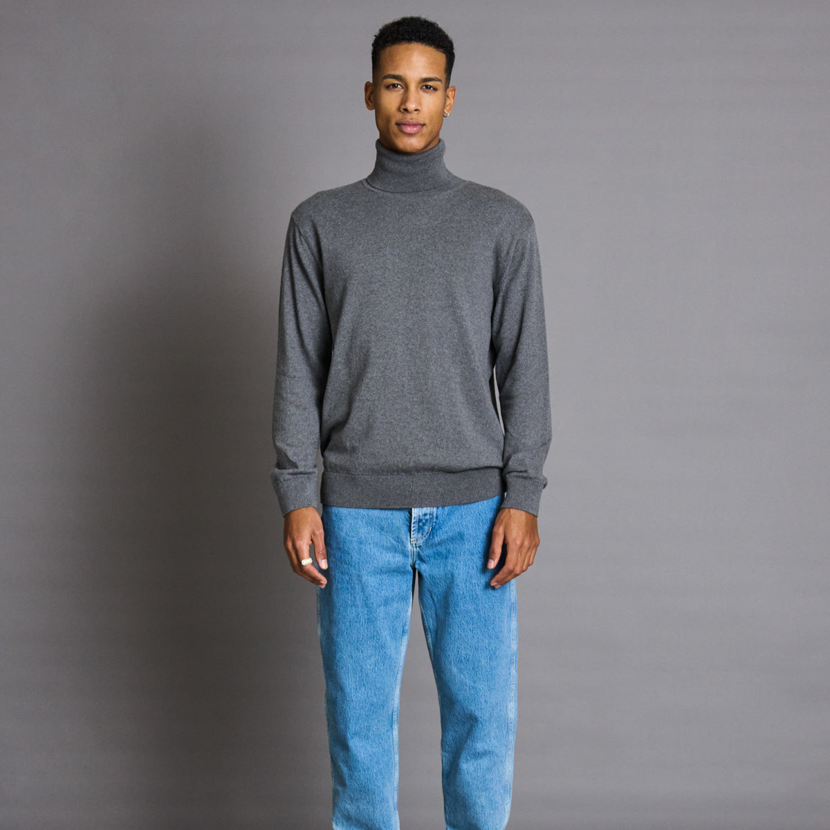 JAN N JUNE Turtleneck Jumper "THAMES"