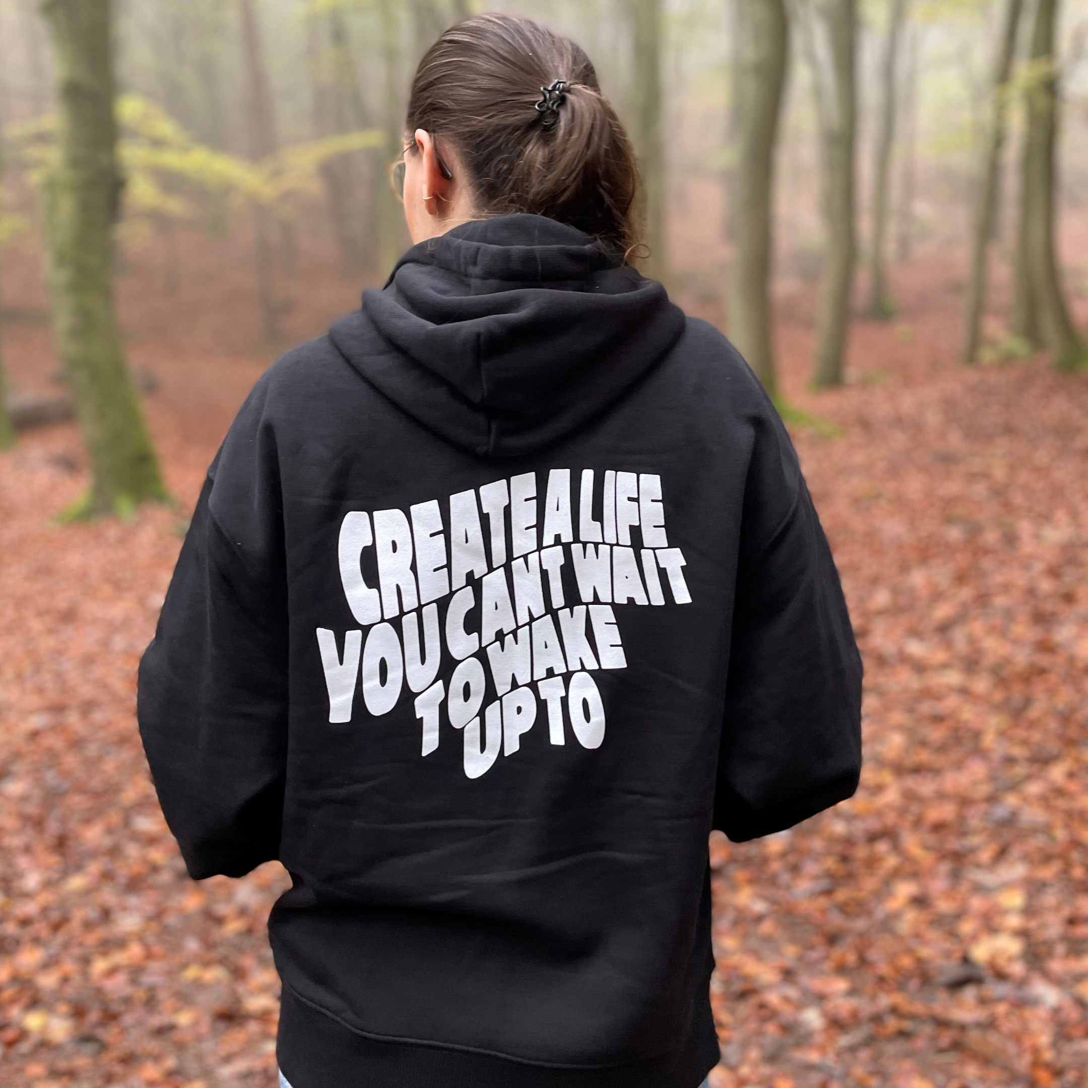 hey soho Hoodie "Create a life"