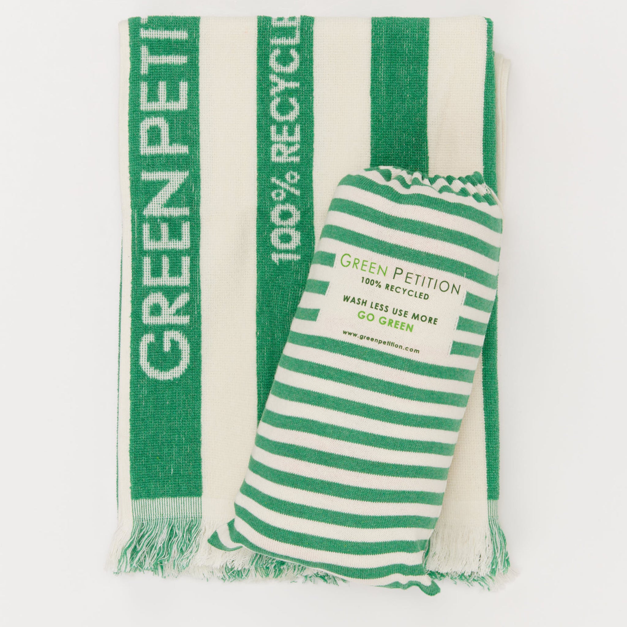 Espadrij l´originale Handtuch "DELMORE TOWEL - Green Petition" GROSS