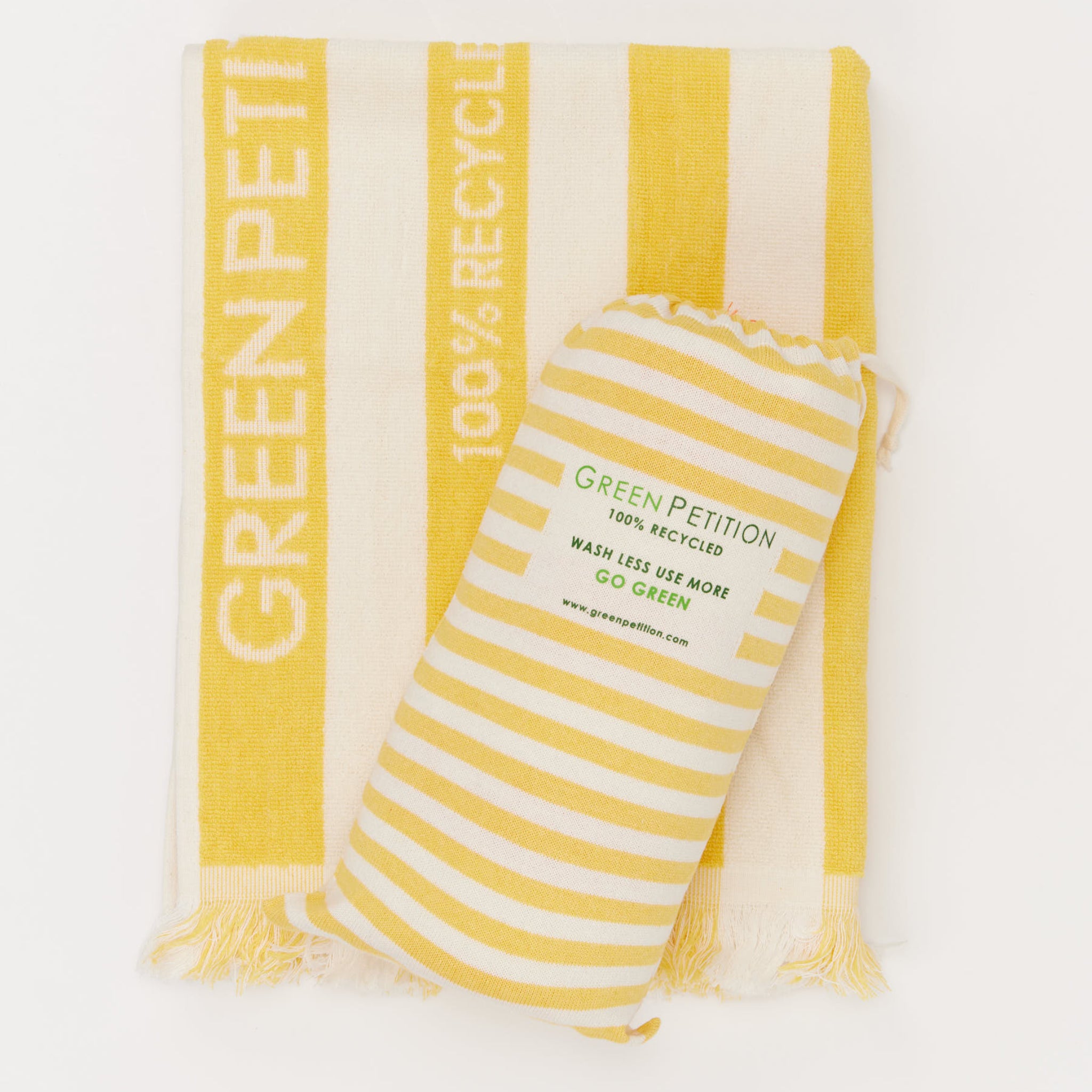 Espadrij l´originale Handtuch "DELMORE TOWEL - Green Petition" GROSS