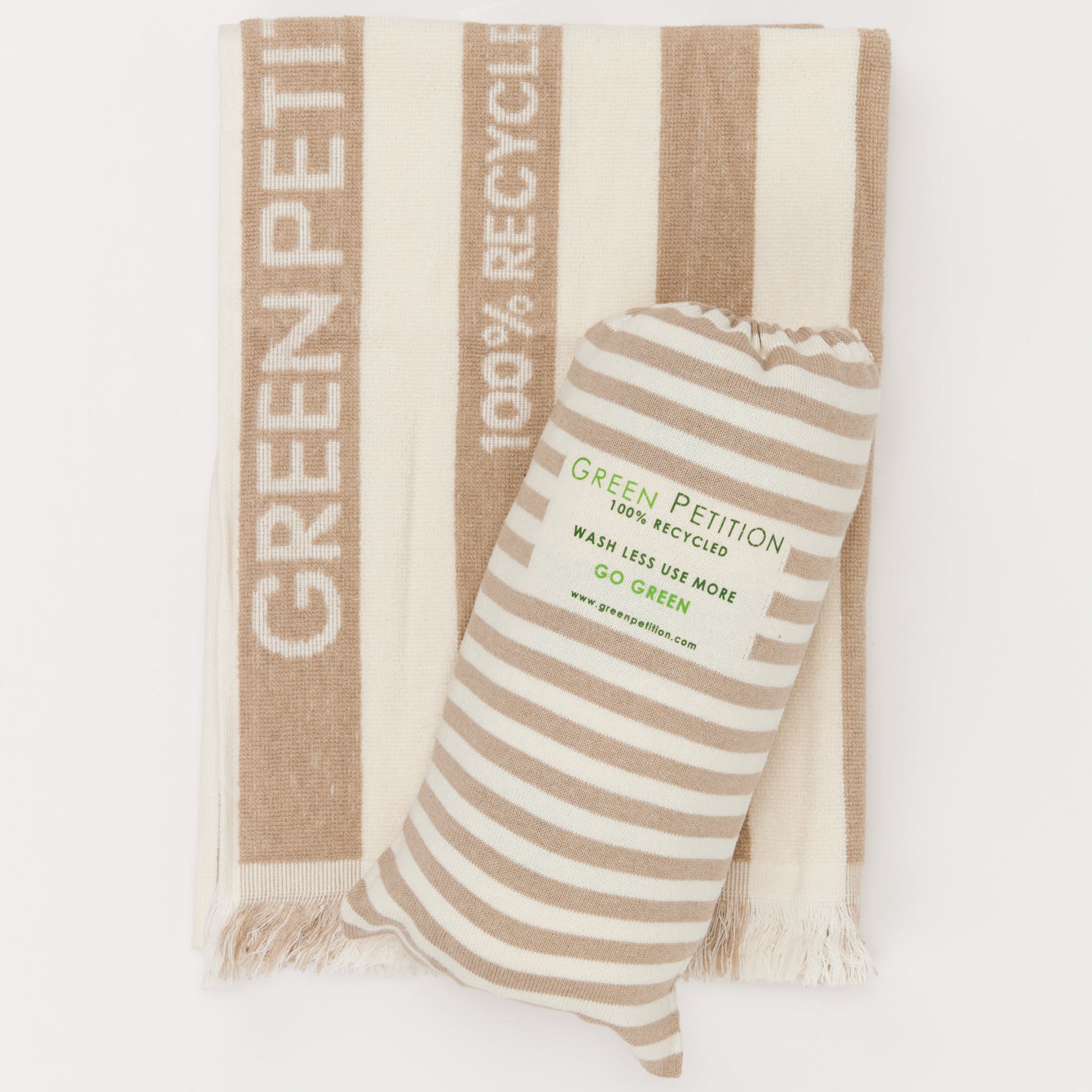 Espadrij l´originale Handtuch "DELMORE TOWEL - Green Petition" GROSS