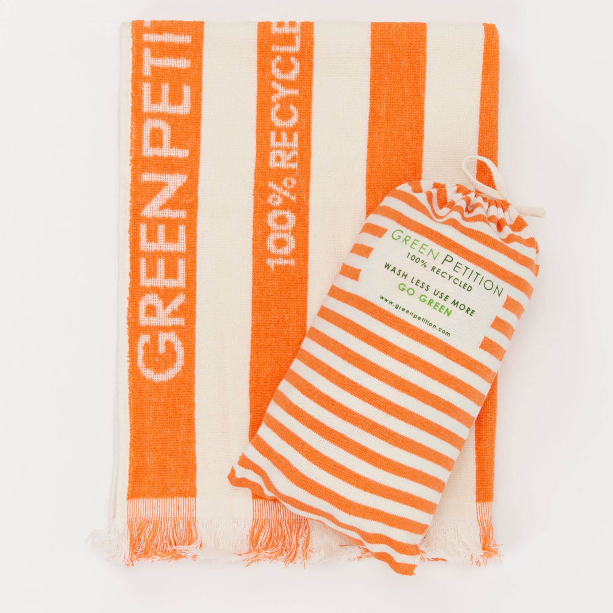 Espadrij l´originale Handtuch "DELMORE TOWEL - Green Petition" GROSS