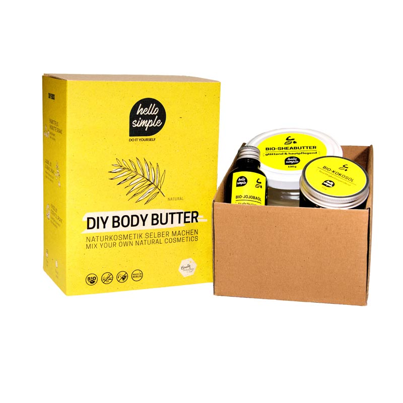 hello simple DIY Set Body Butter 180 ml