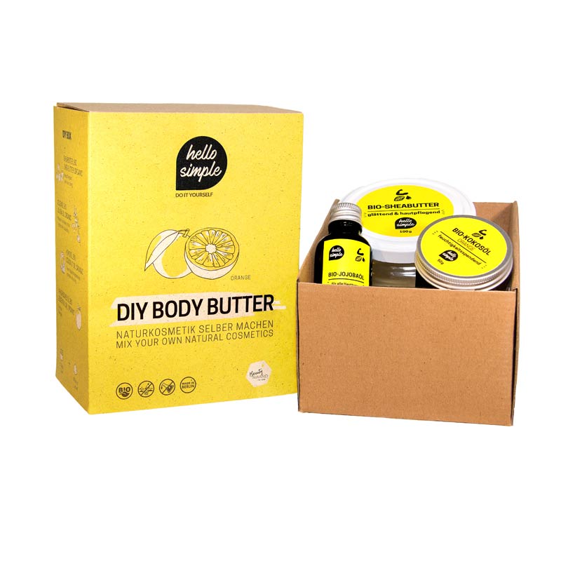 hello simple DIY Set Body Butter 180 ml