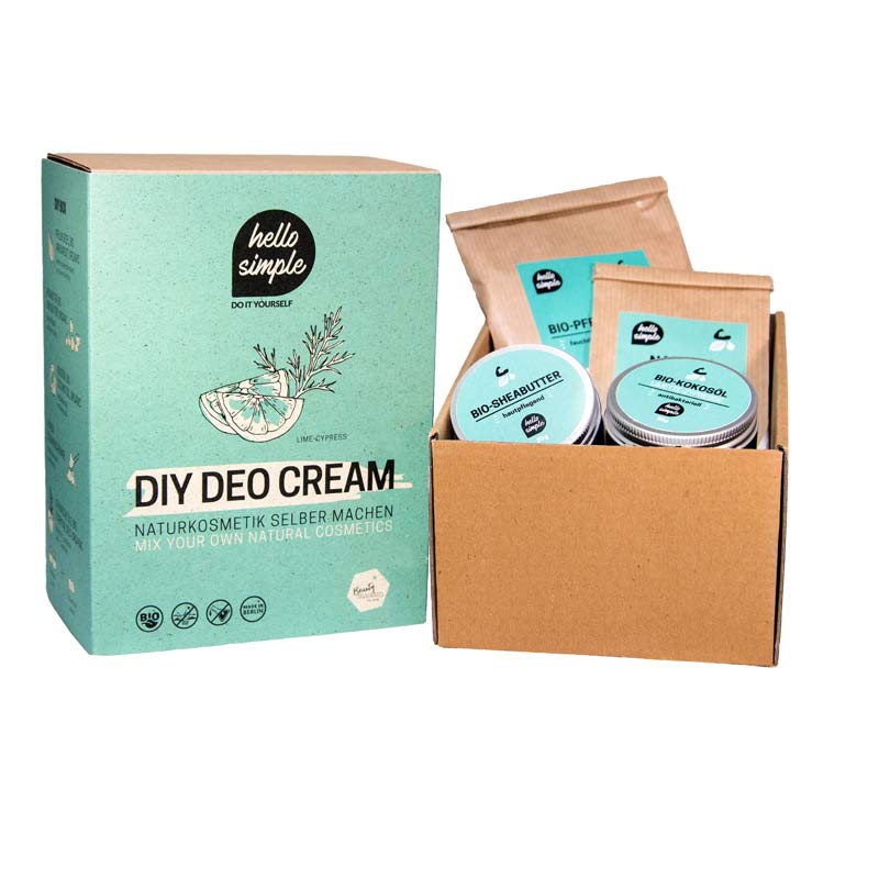 hello simple DIY Set Vegane Deocreme 150 g