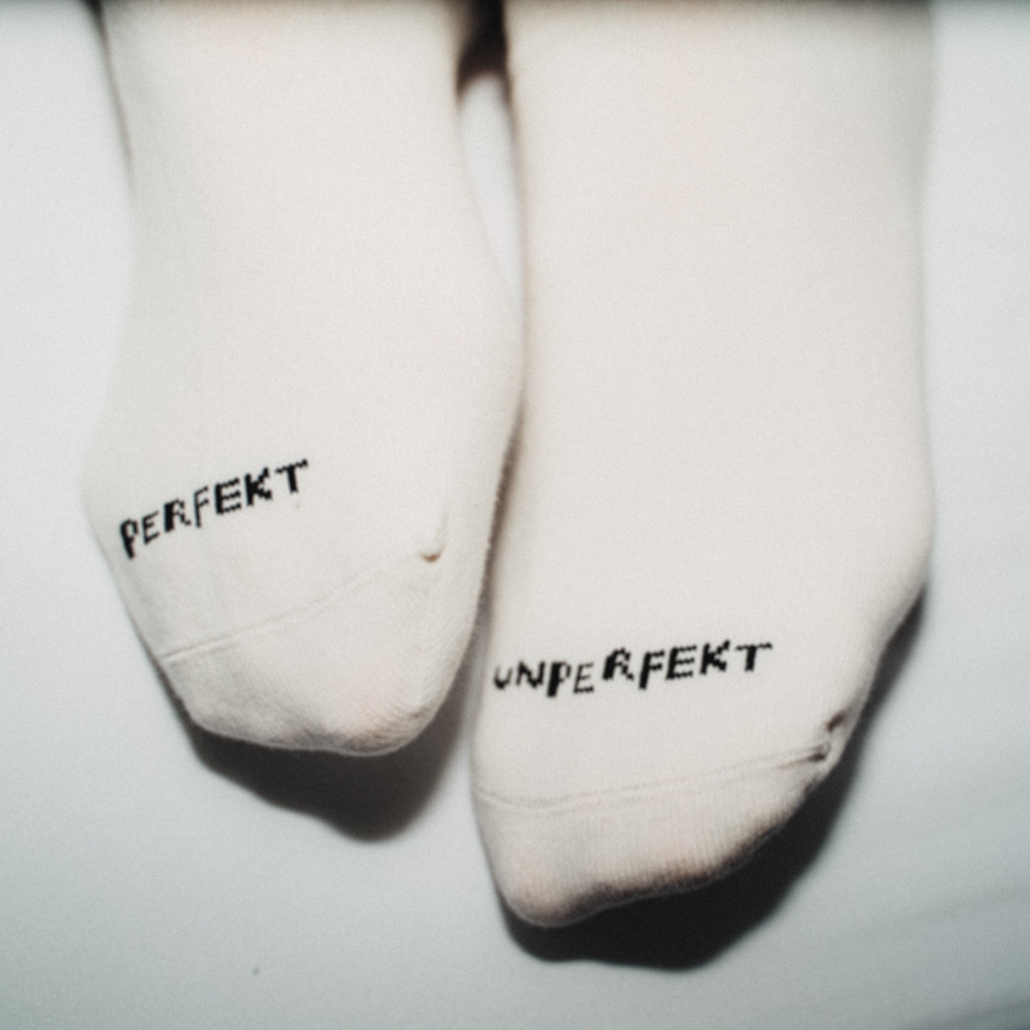 Mit Ecken und Kanten Socken "perfekt unperfekt"