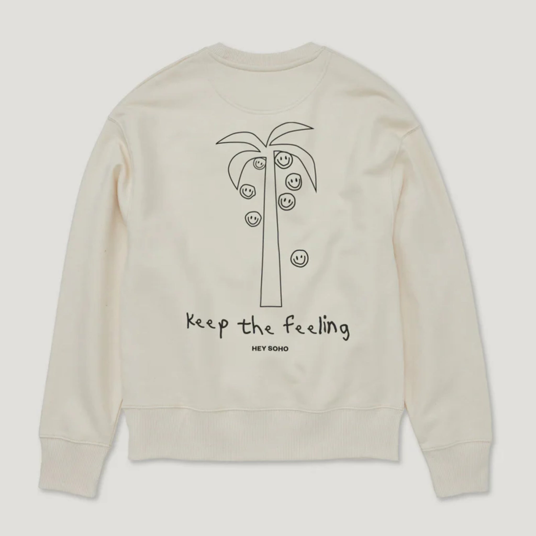 hey soho Sweater "Keep the feeling"