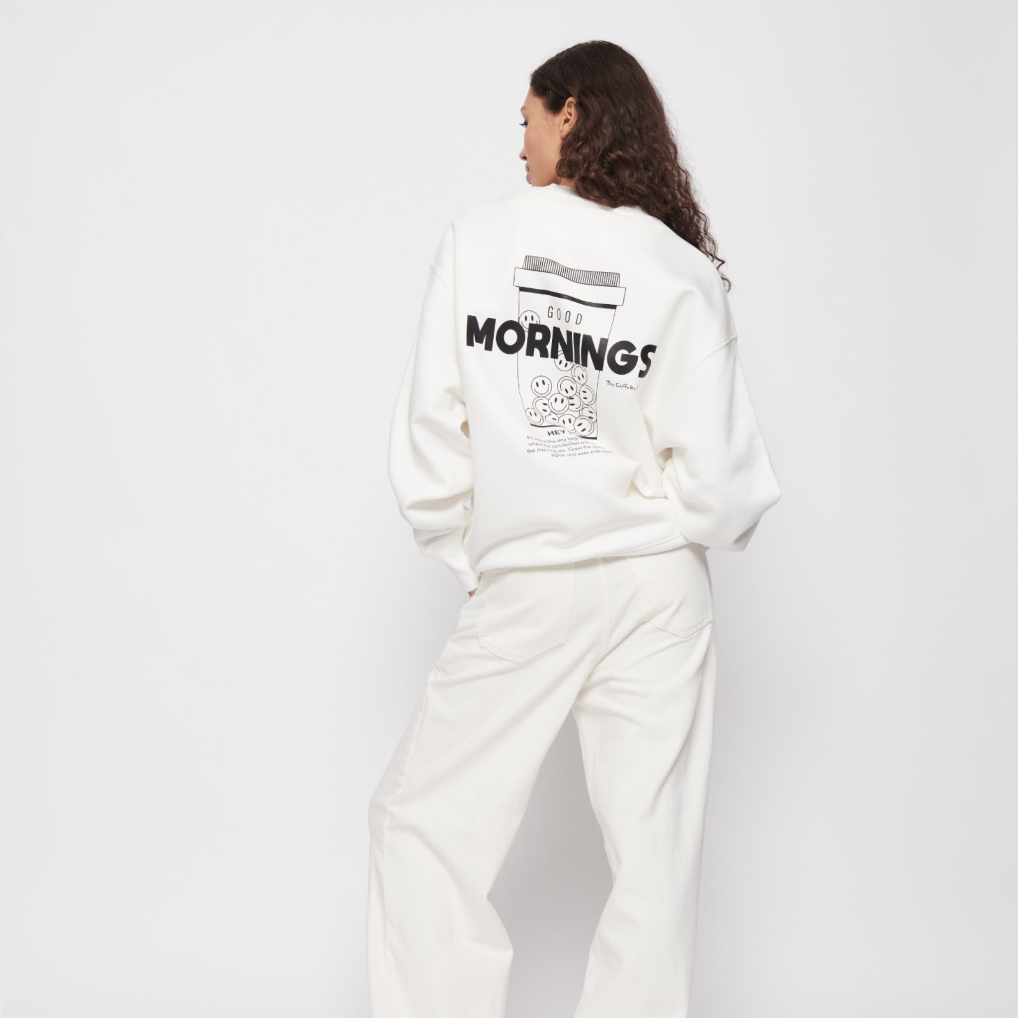 hey soho Sweater "Good Mornings"