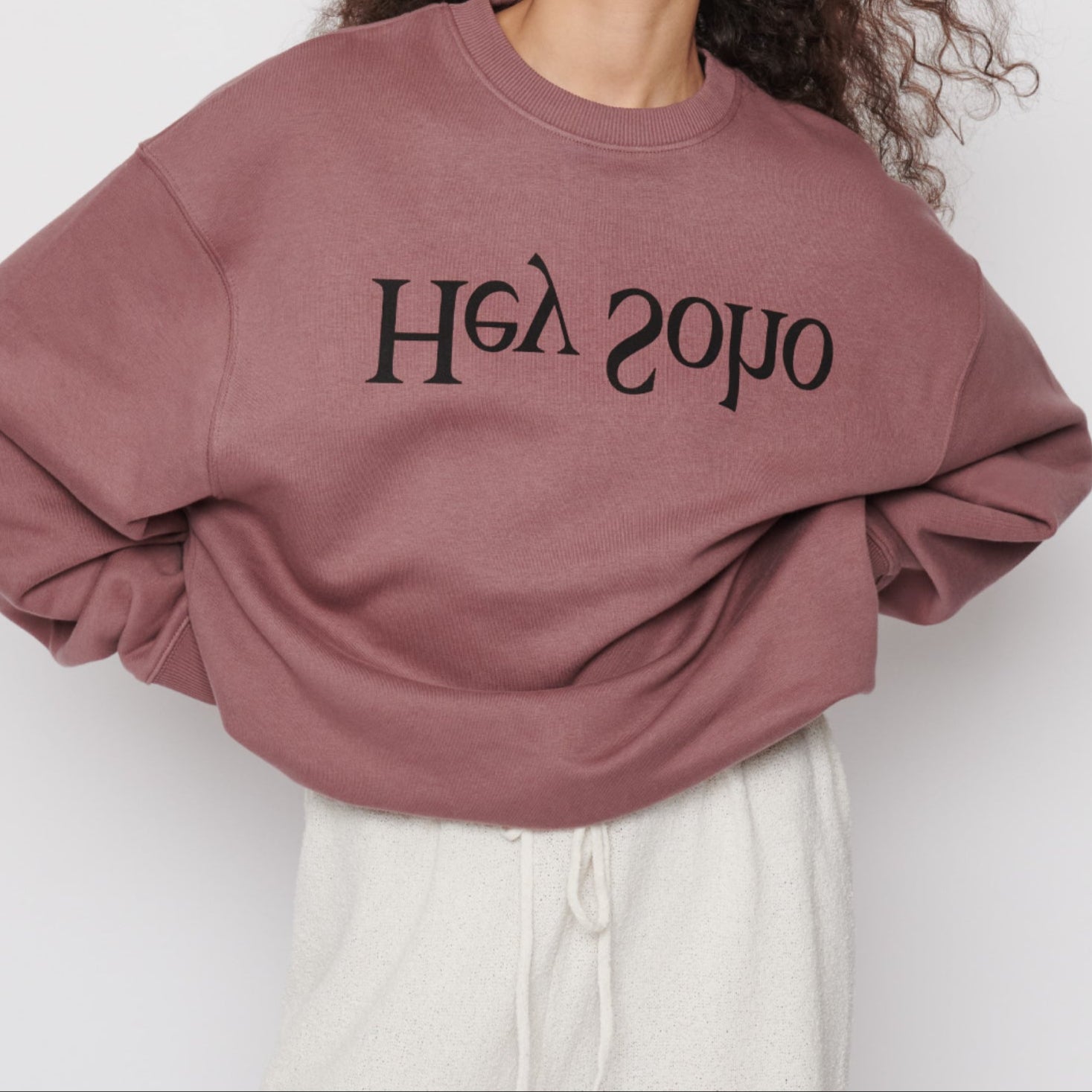 hey soho Sweater "Hey Soho Mirror"