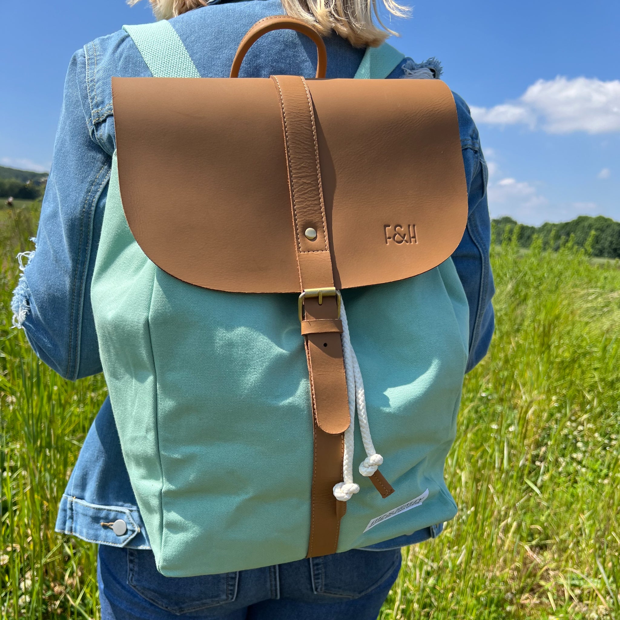 Fitz & Huxley Rucksack "SOLSTICE" mint