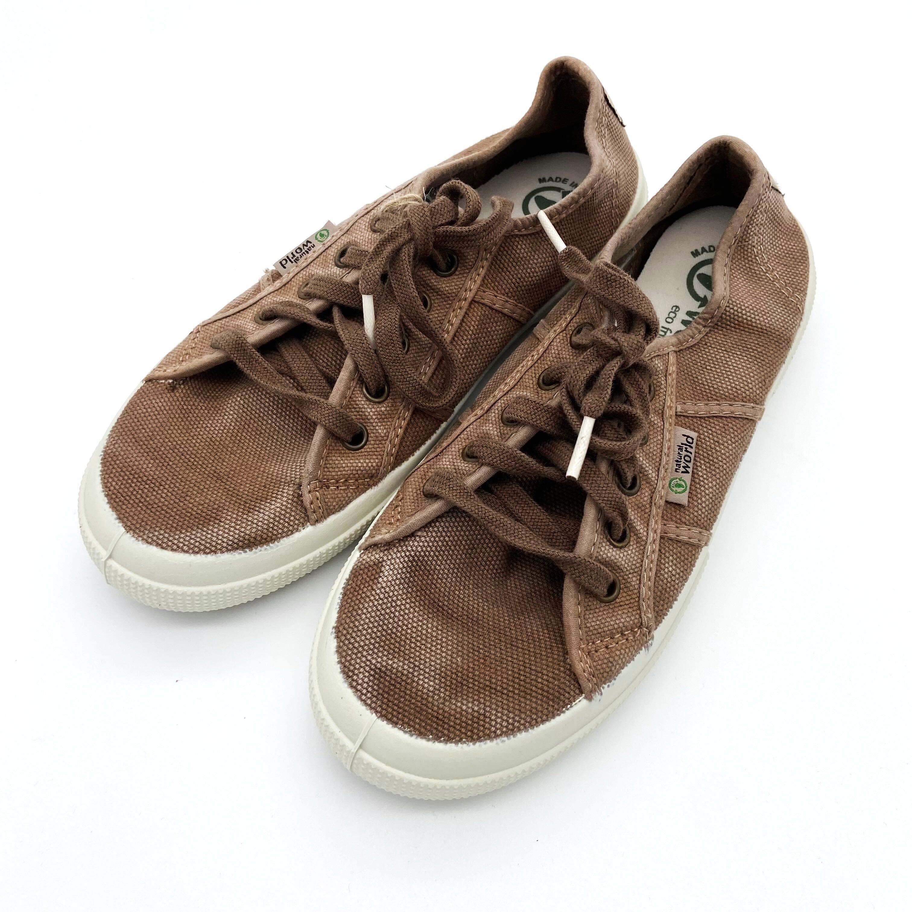 Natural World Washed Vegan Damen Sneaker "Old Blossom"