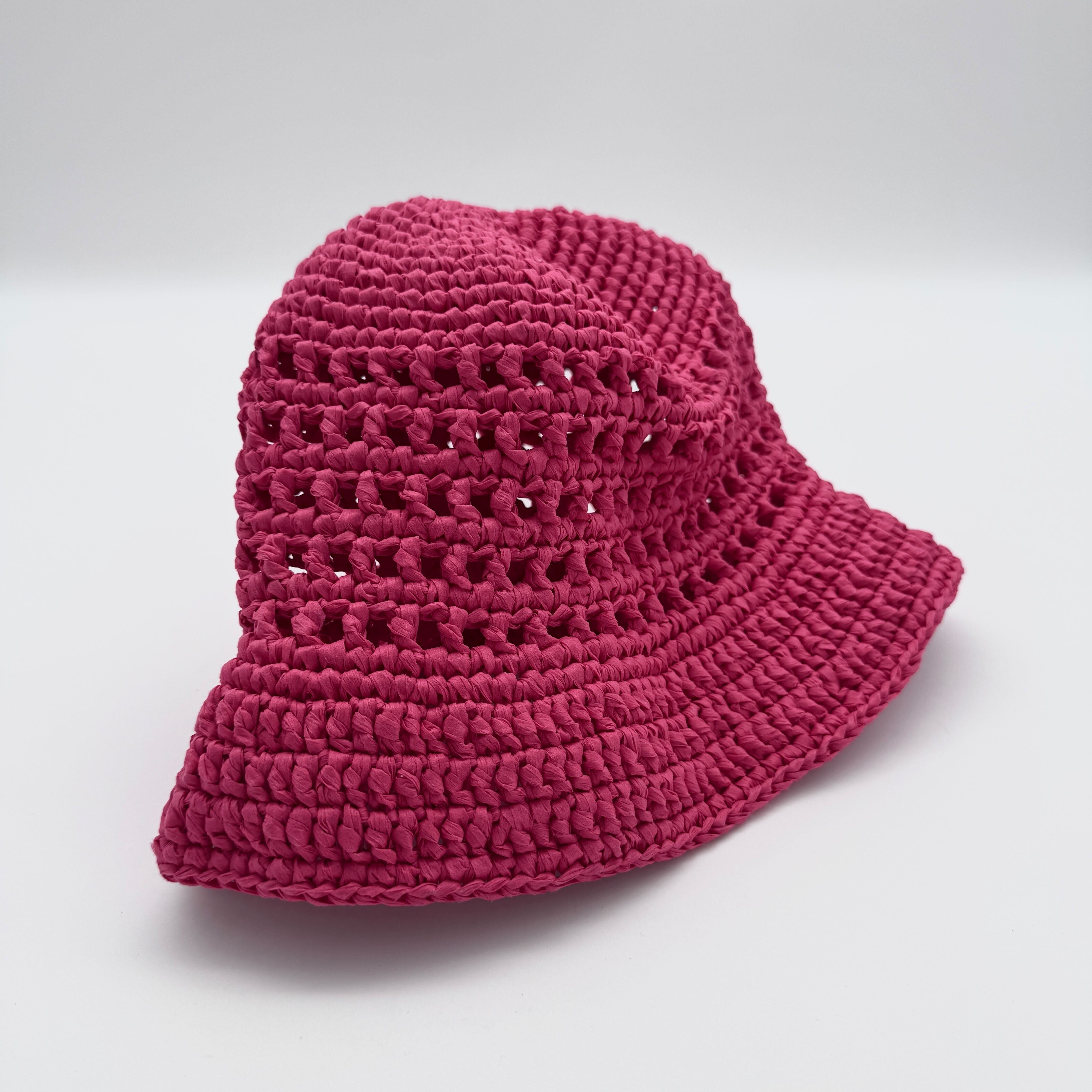 Espadrij l´originale Damen Hut "RAPHIA HAT CROCHET"