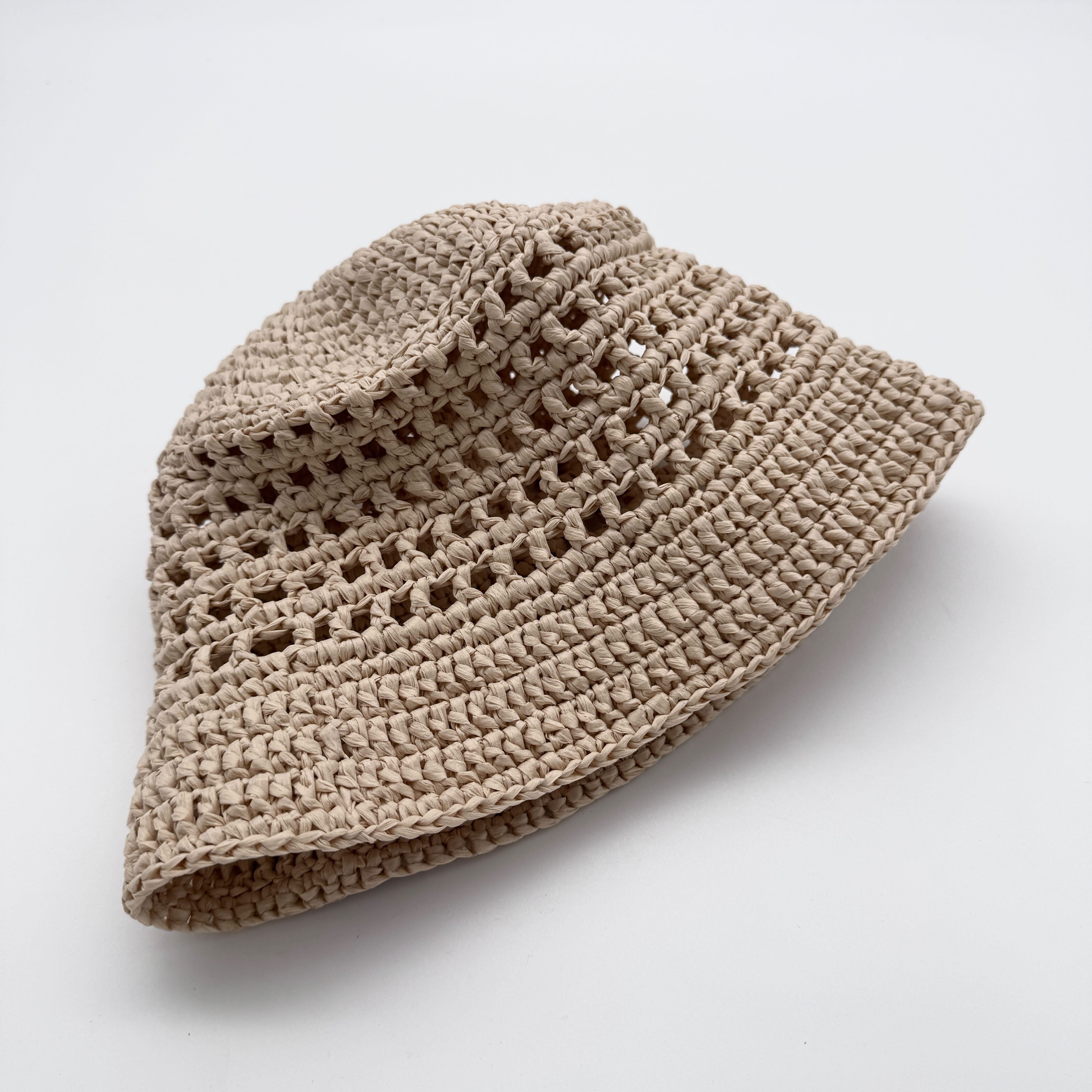 Espadrij l´originale Damen Hut "RAPHIA HAT CROCHET"