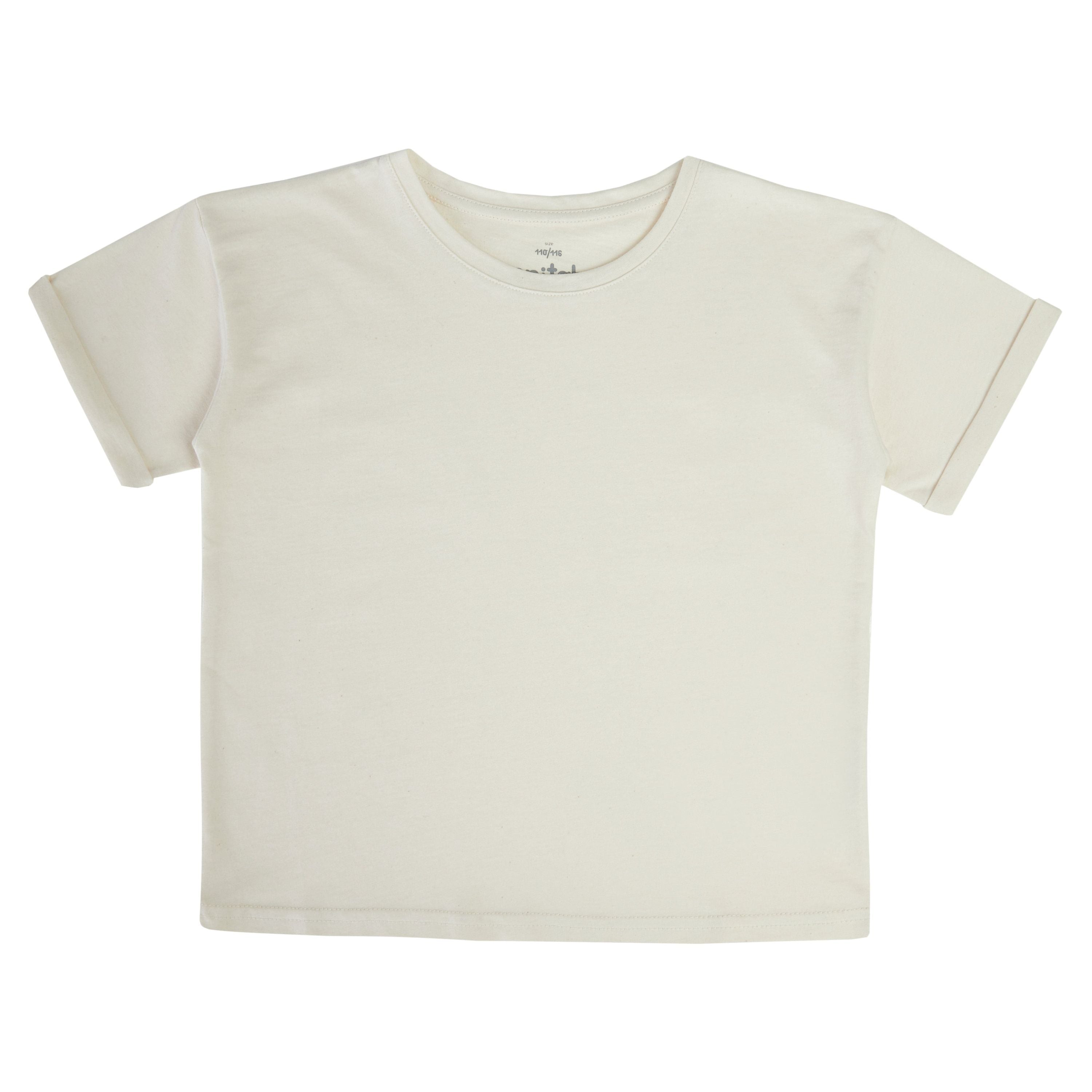 Manitober Kinder Basic T-Shirt - Undyed