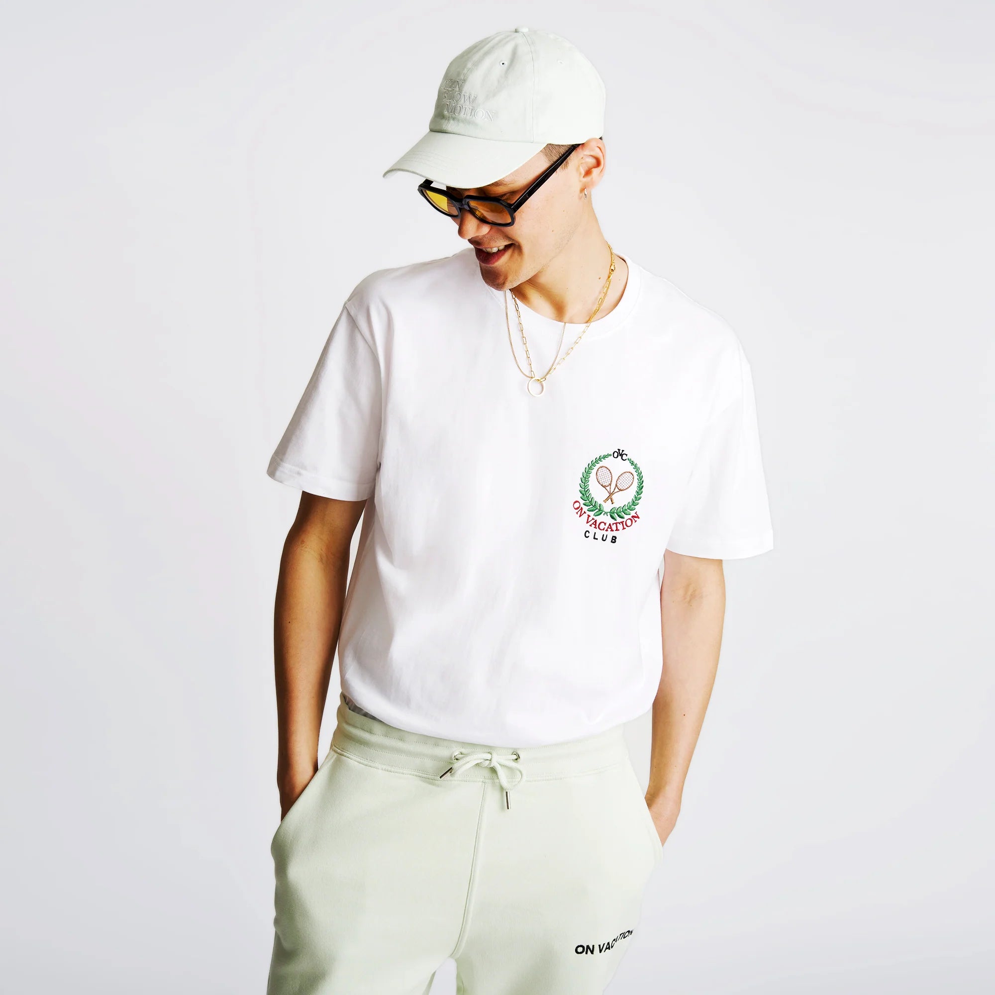 On Vacation Unisex T-Shirt "Tennis Emblem"