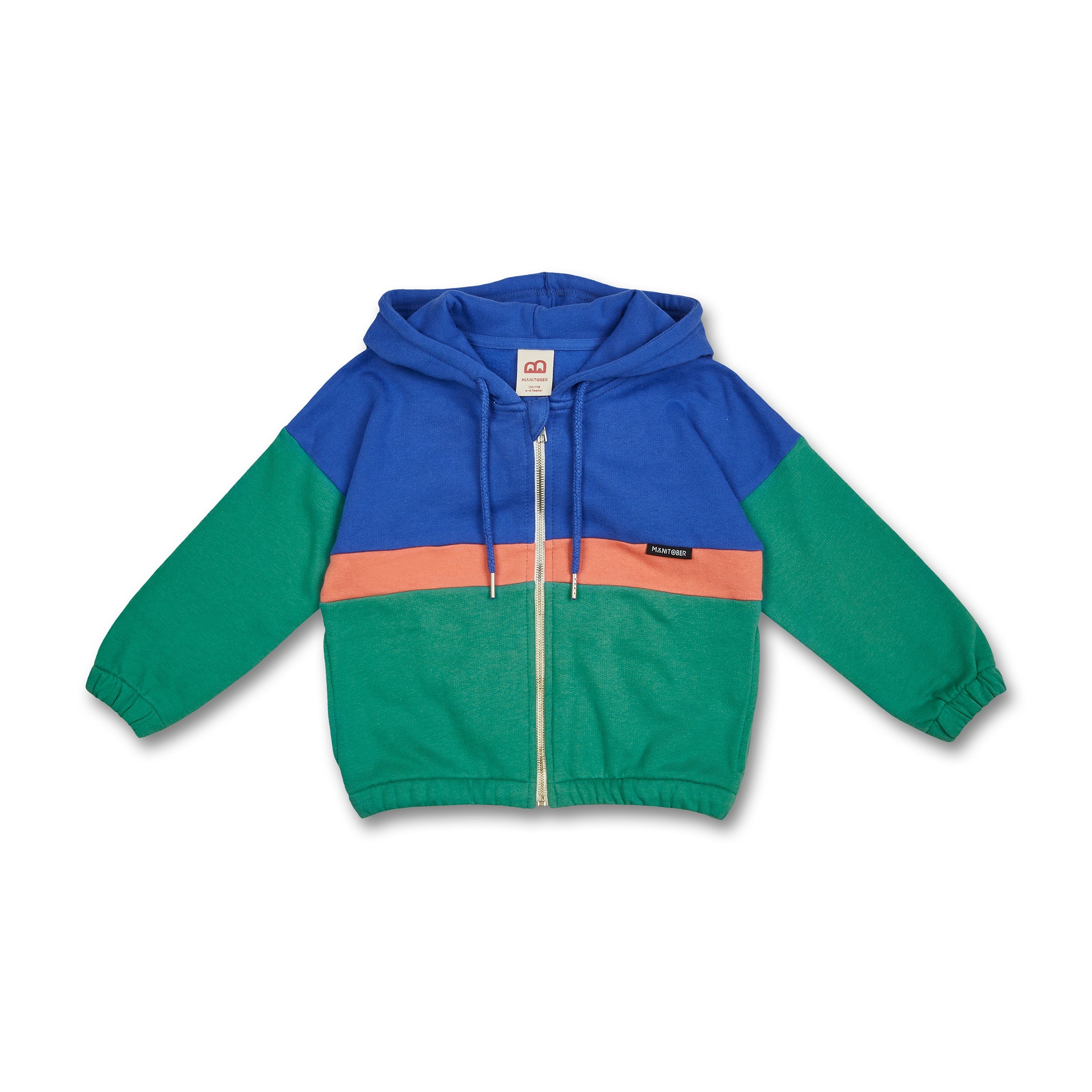 Manitober Kinder Sweatjacke "Cut & New"