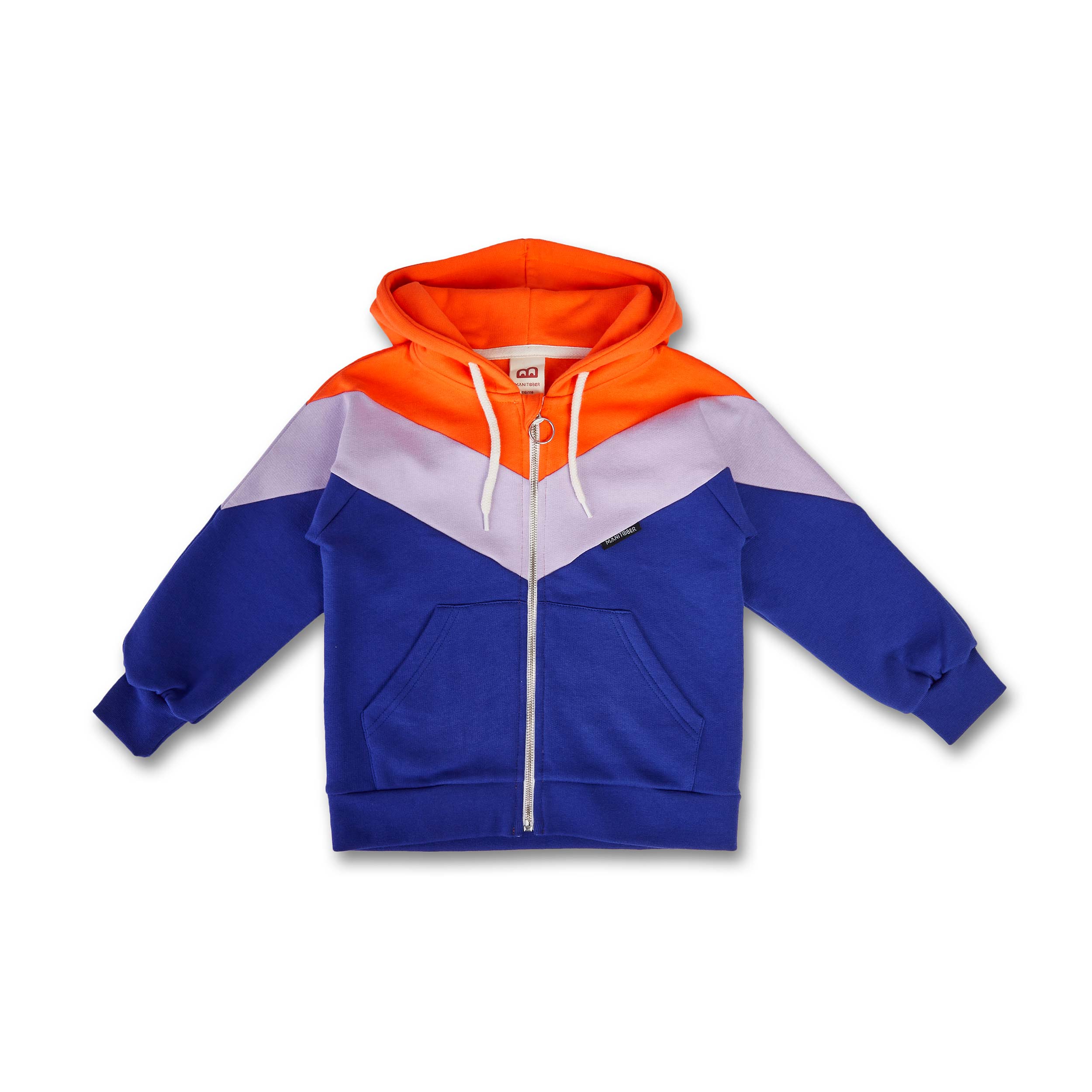 Manitober Kinder Sweatjacke "Cut & Sew"