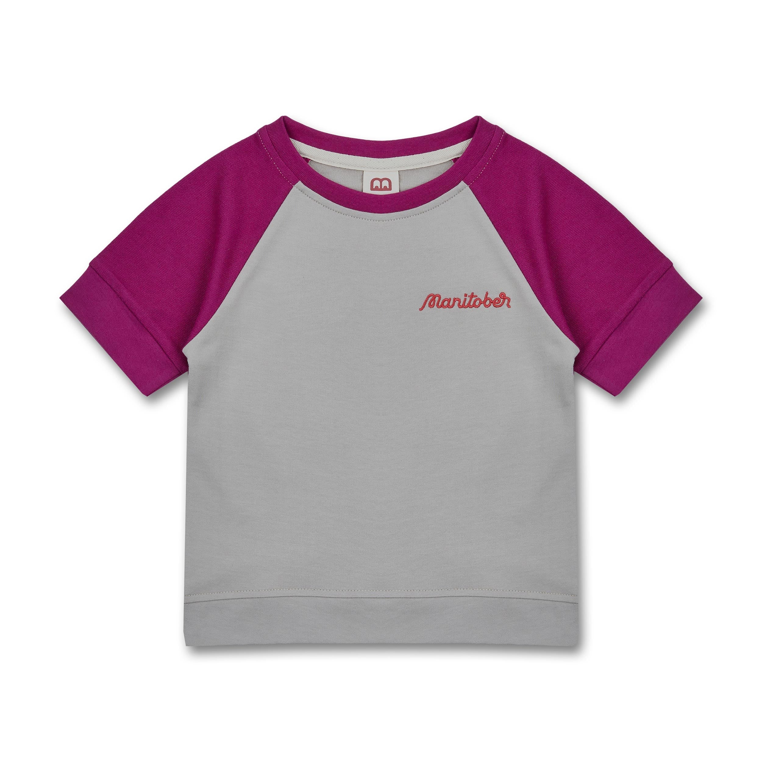 Manitober Kinder Kurzarm Sweatshirt