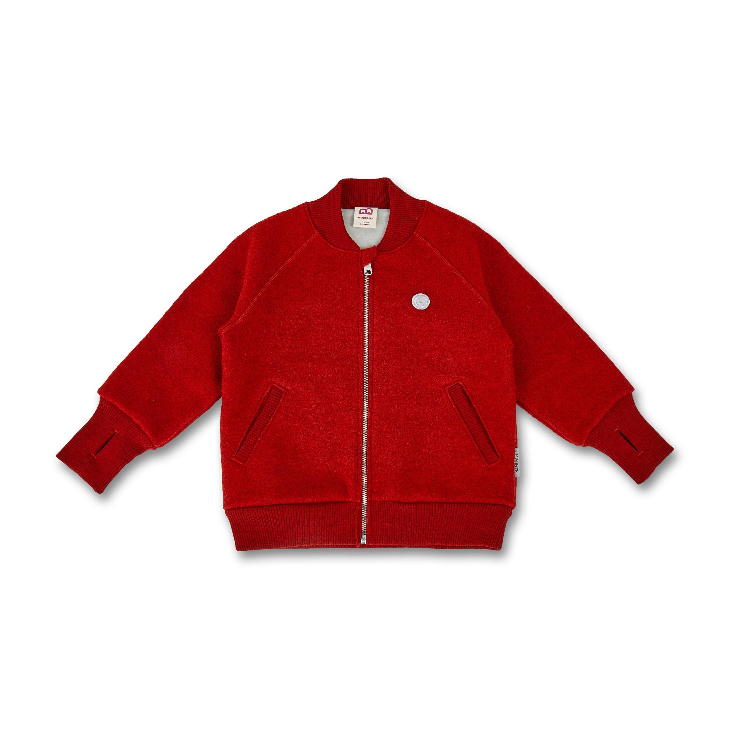 Manitober Kinder Wollwalk Bomber Jacke