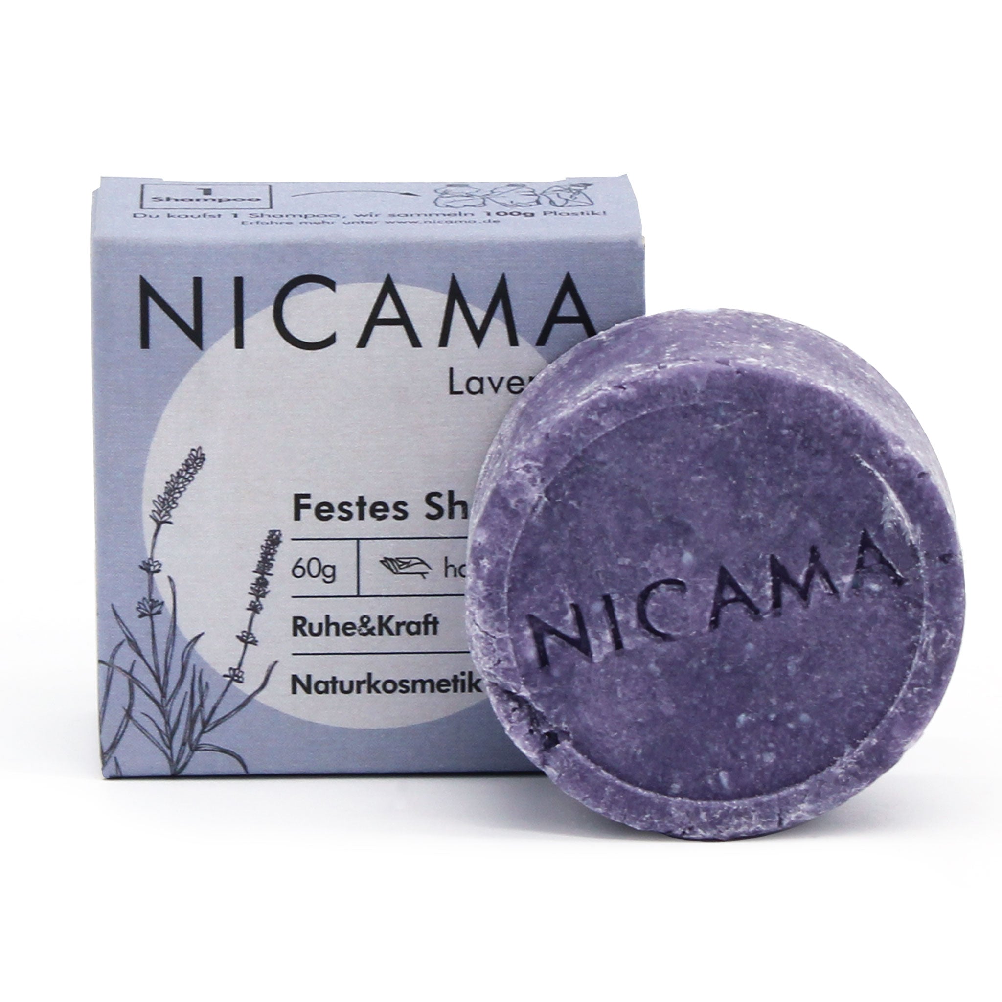 NICAMA Festes Shampoo 60 g