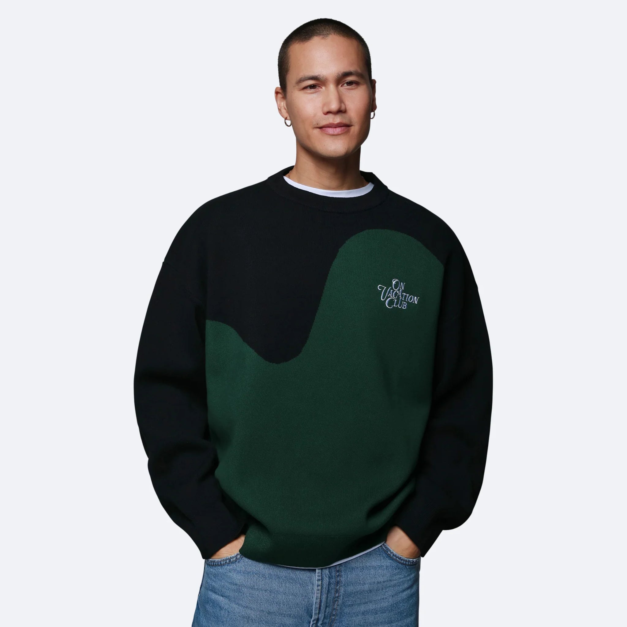 On Vacation Unisex Sweater "Wave Knit"