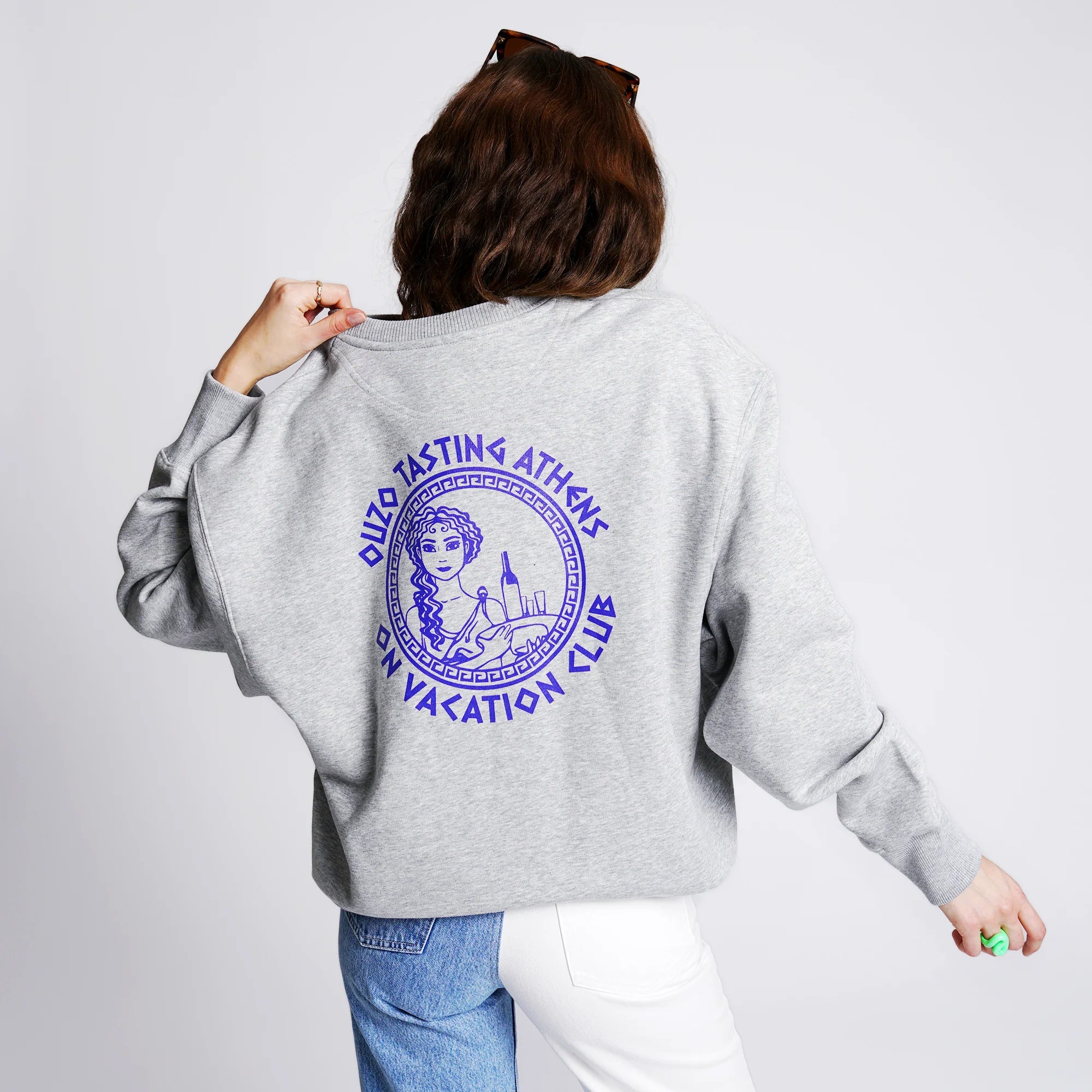 On Vacation Unisex Sweater "Ouzo Tasting"