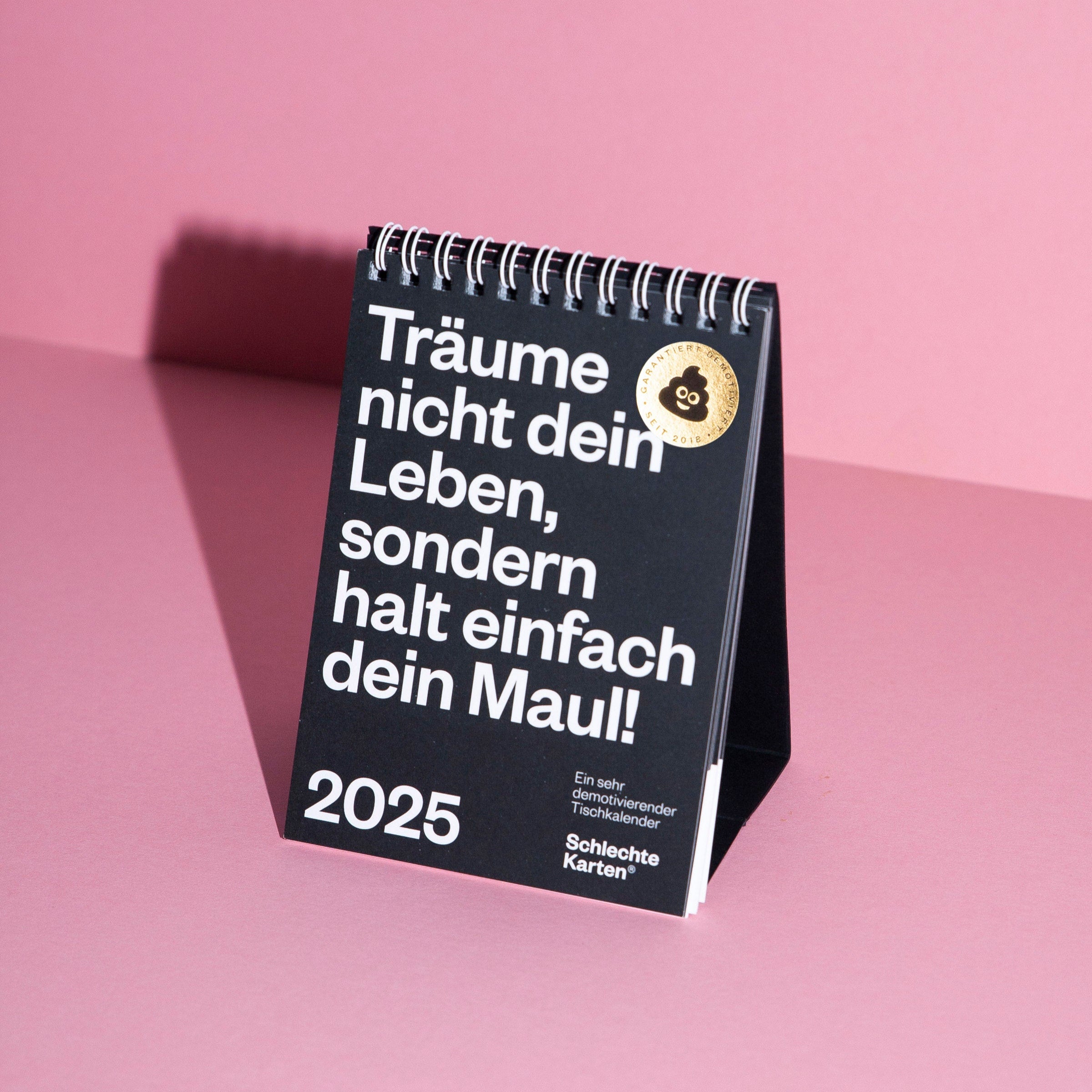 Schlechte Karten "Demotivierender Tischkalender 2025"