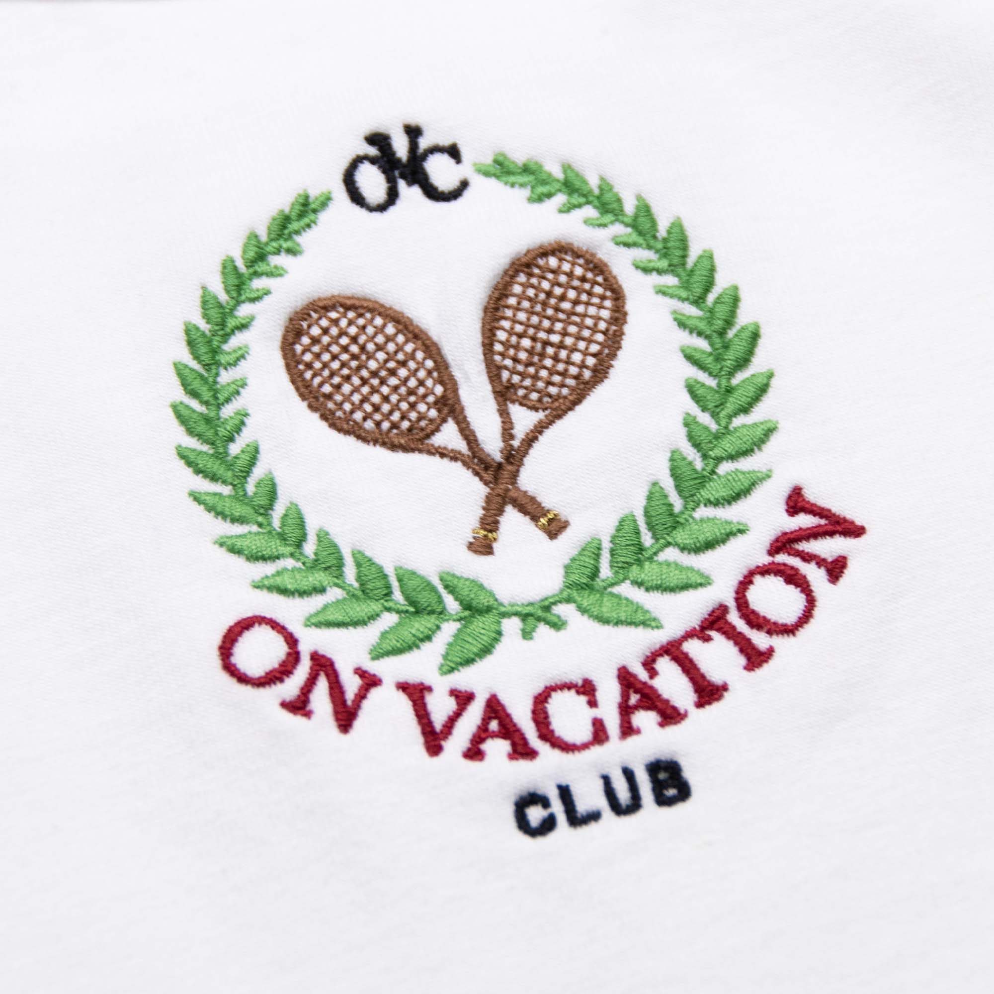 On Vacation Unisex T-Shirt "Tennis Emblem"