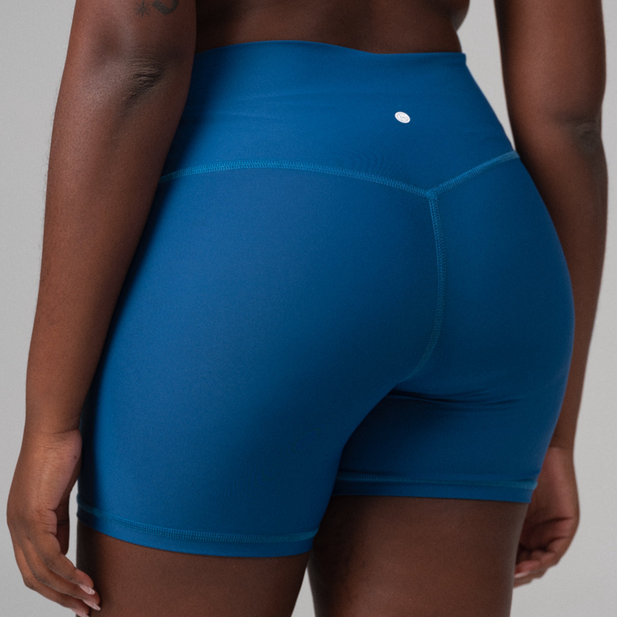 Gains and Roses High Waist Performance Shorts