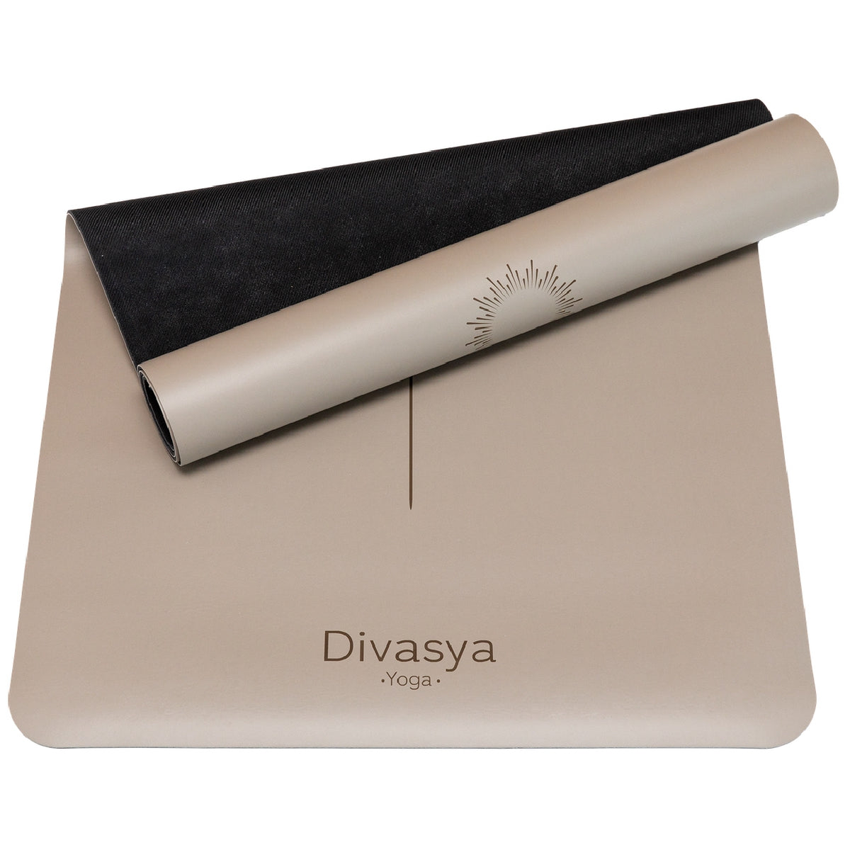 DIVASYA Premium-Yogamatte "Japanischer Grip" mit Naturkautschuk