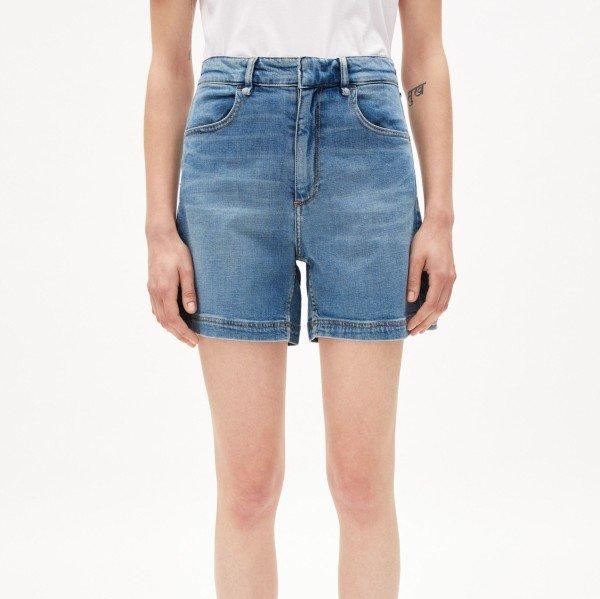 ARMEDANGELS Damen Jeansshorts "Aaneli Hemp"