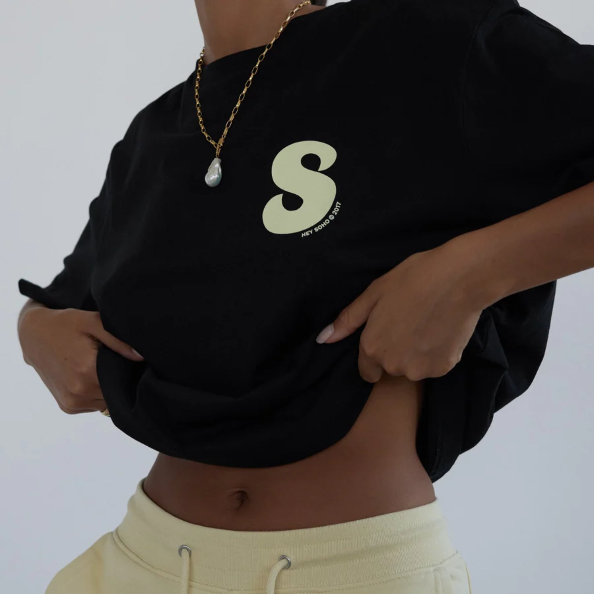 hey soho T-Shirt "Chunky S"