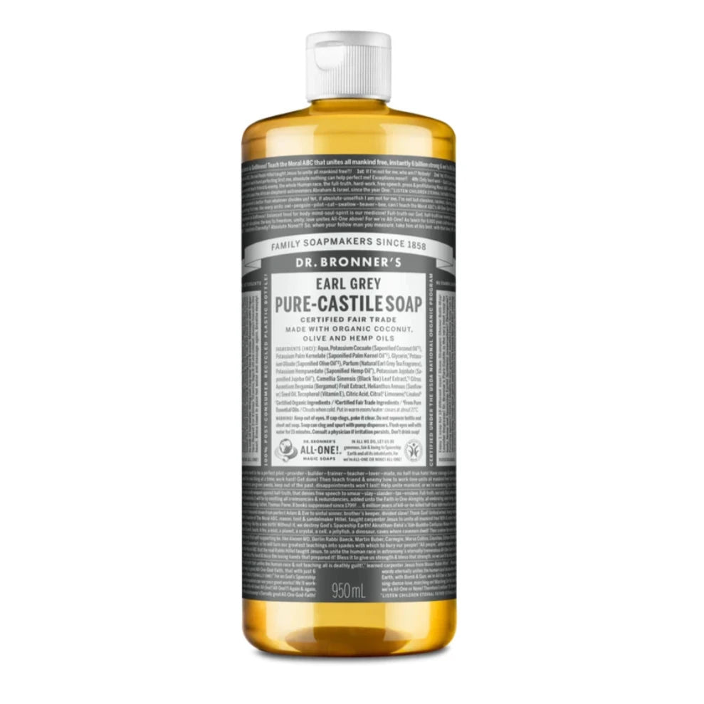 Dr. Bronner's Flüssigseife "18-in-1" Earl Grey - verschiedene Größen