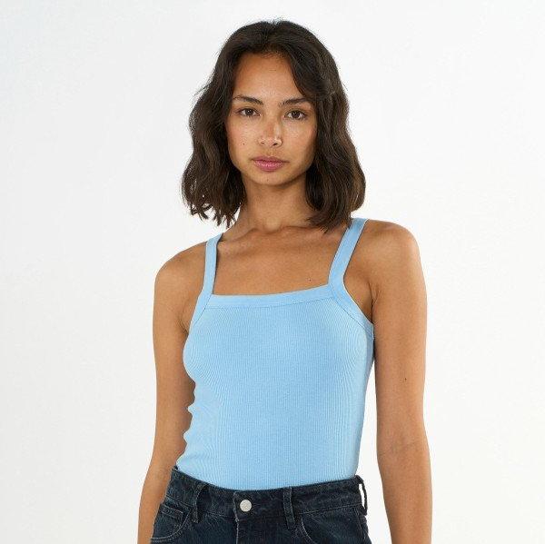 KnowledgeCotton Apparel Damen Rib Top "Strap"