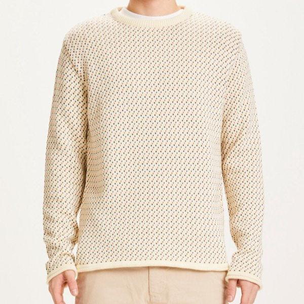 KnowledgeCotton Apparel Herren Crew Neck Pullover "Valley"