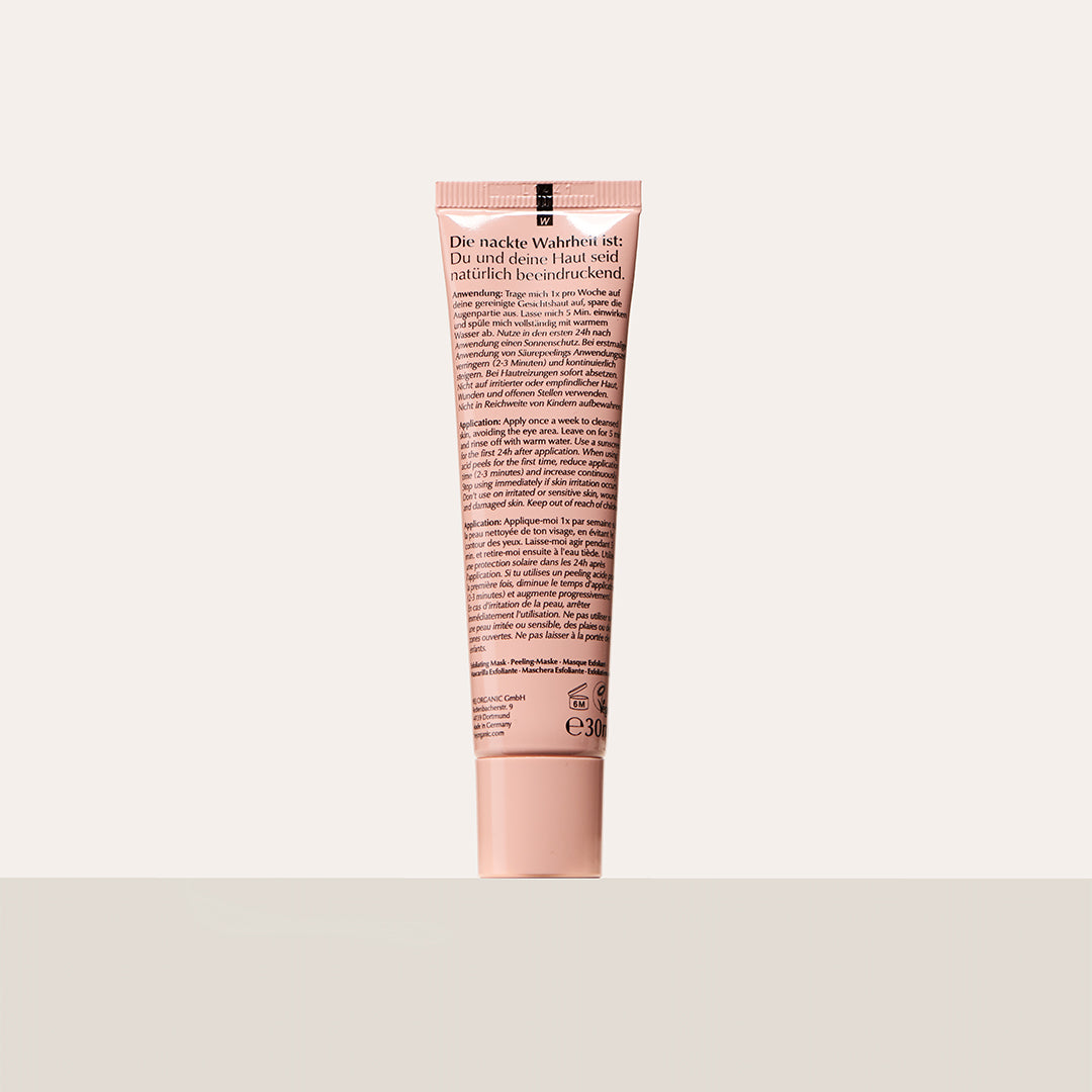 HEJ ORGANIC NAKED "Pink Exfoliating Mask" 30 ml