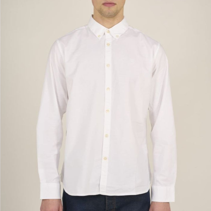 KnowledgeCotton Apparel Oxford-Hemd "Small Owl"