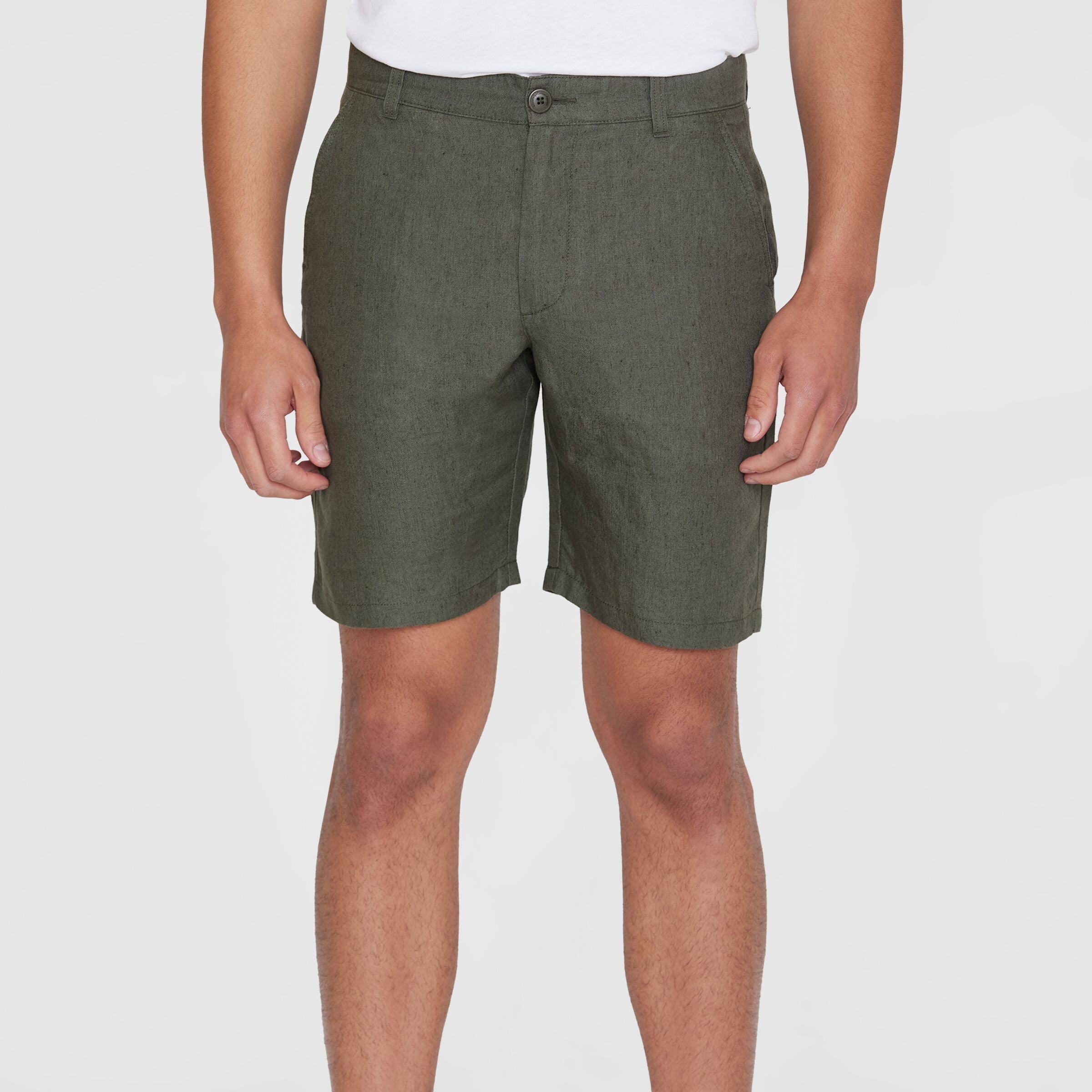 KnowledgeCotton Apparel Leinenshorts "CHUCK"