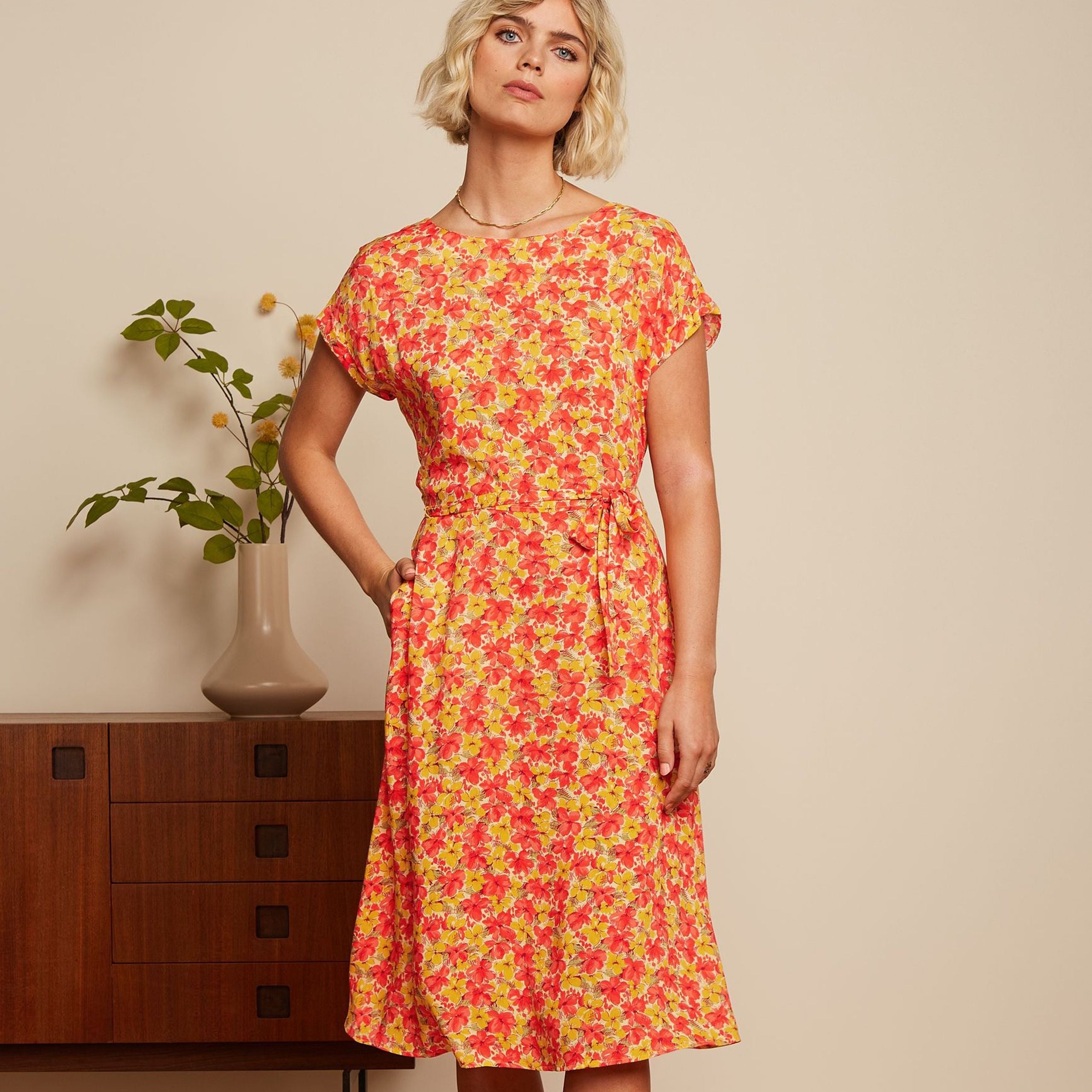 King Louie Betty Loose Fit Dress "Doree"