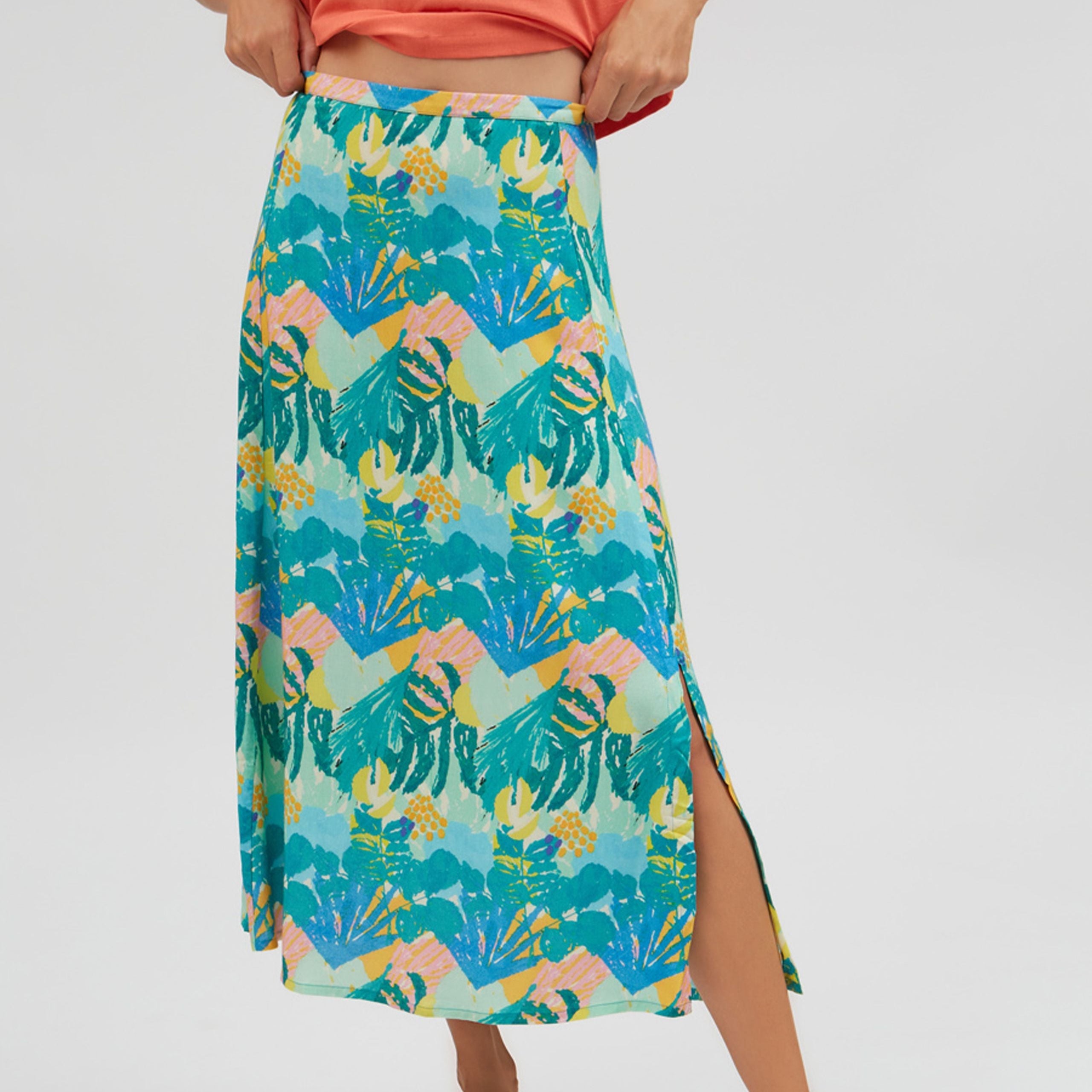 SUITE13LAB Print Skirt "BORNEO"